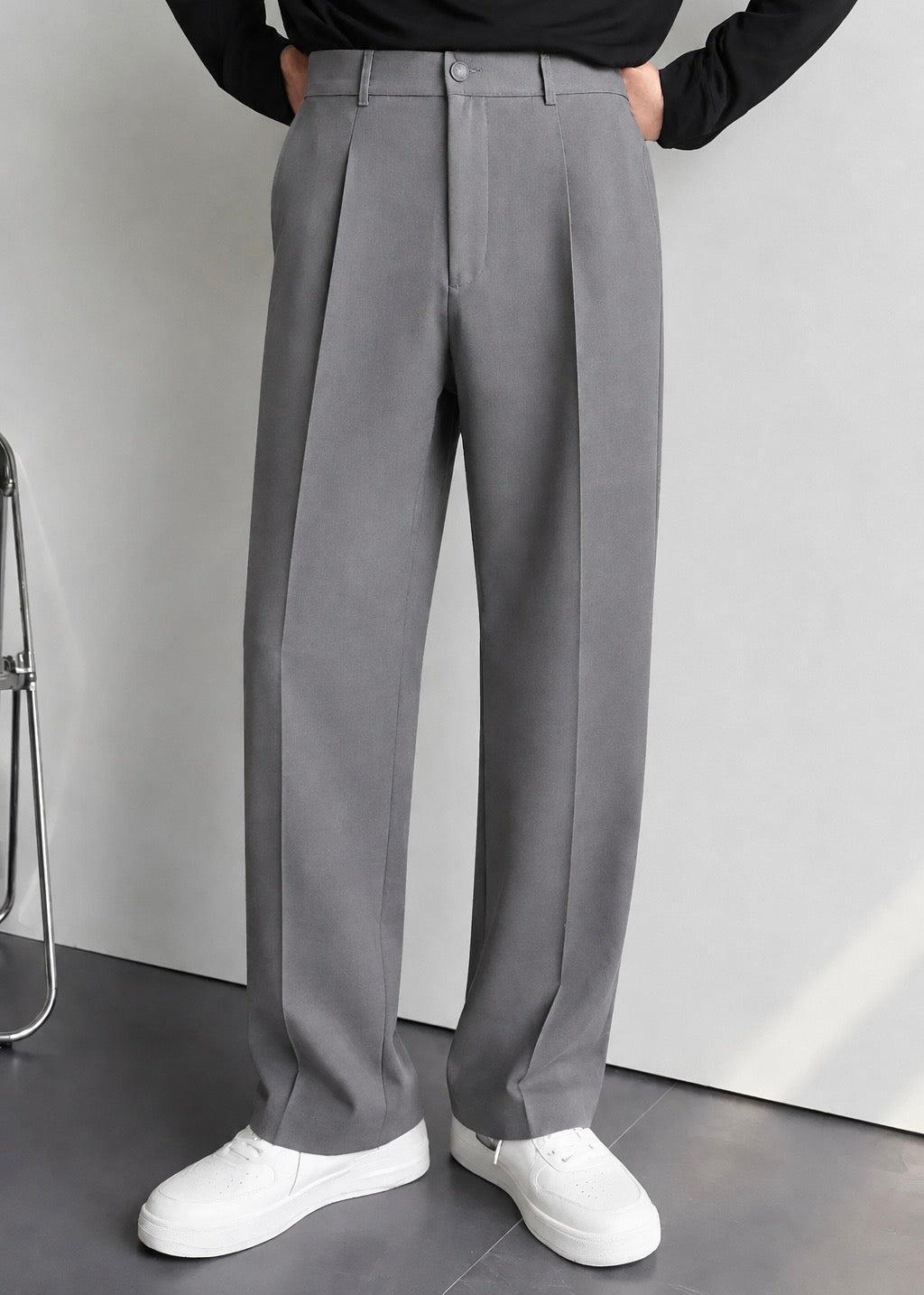 ASH GREY JAPANESE PANTS