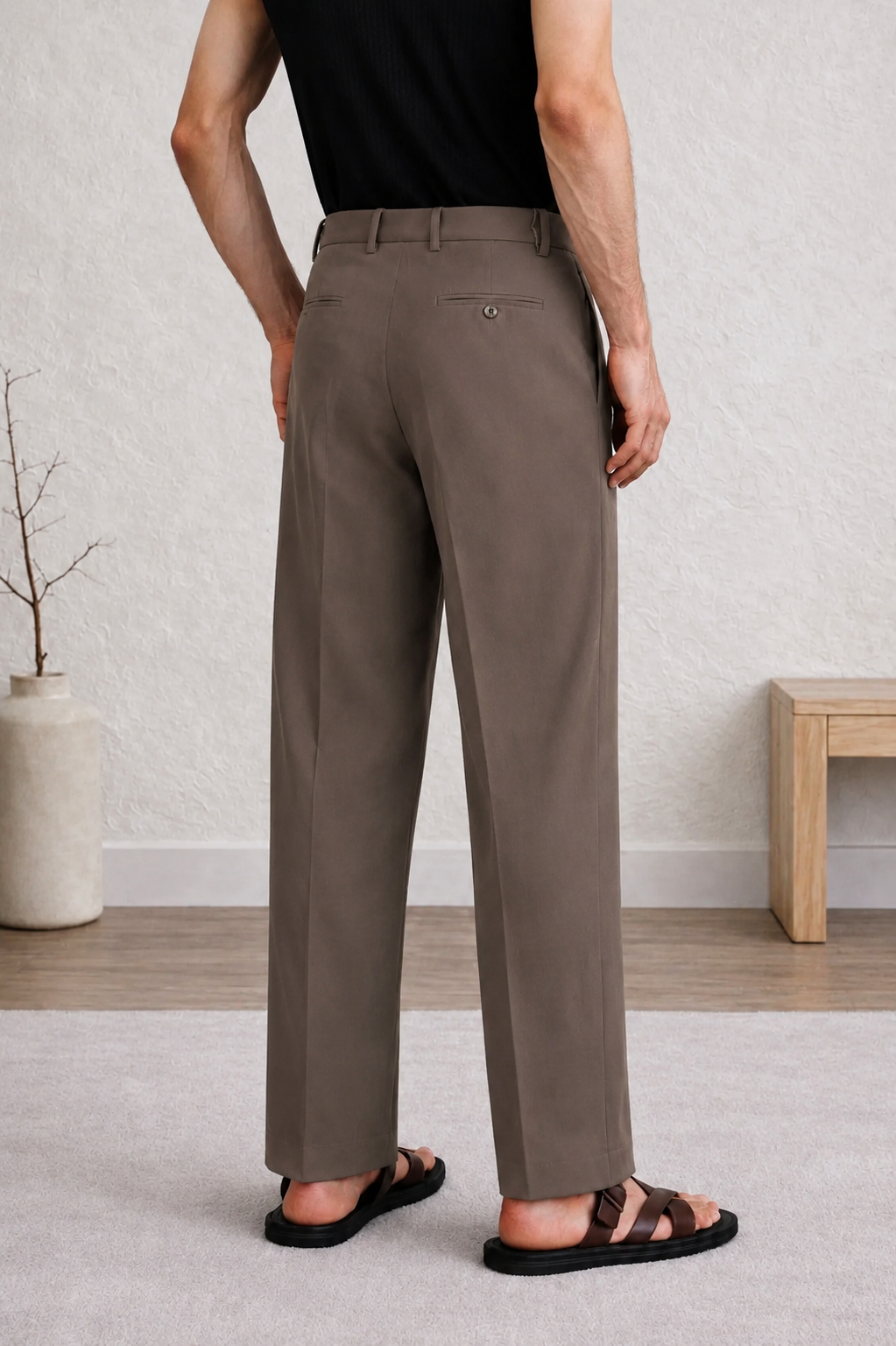 PEANUT BROWN GURKHA PANTS