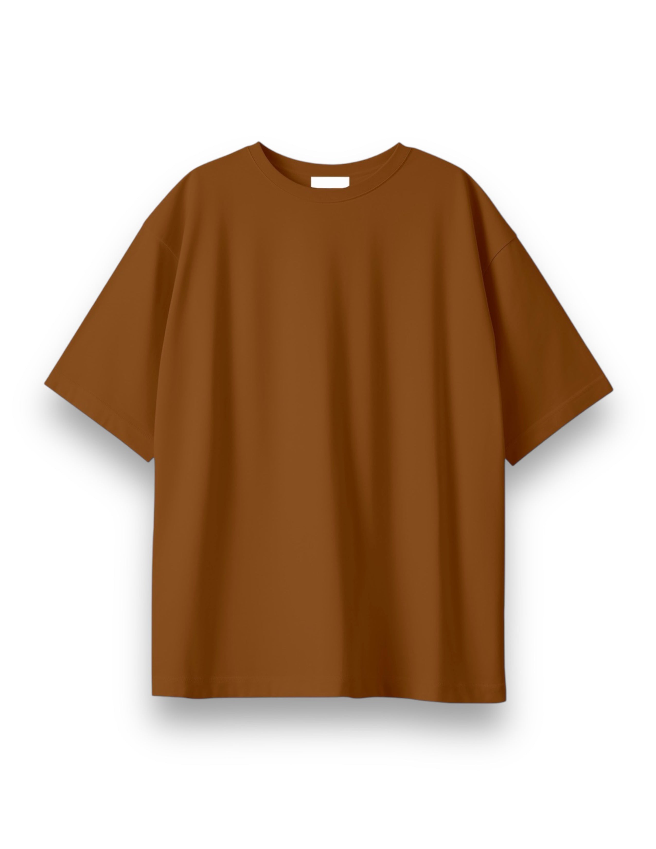 Tan Brown Oversized Tshirt