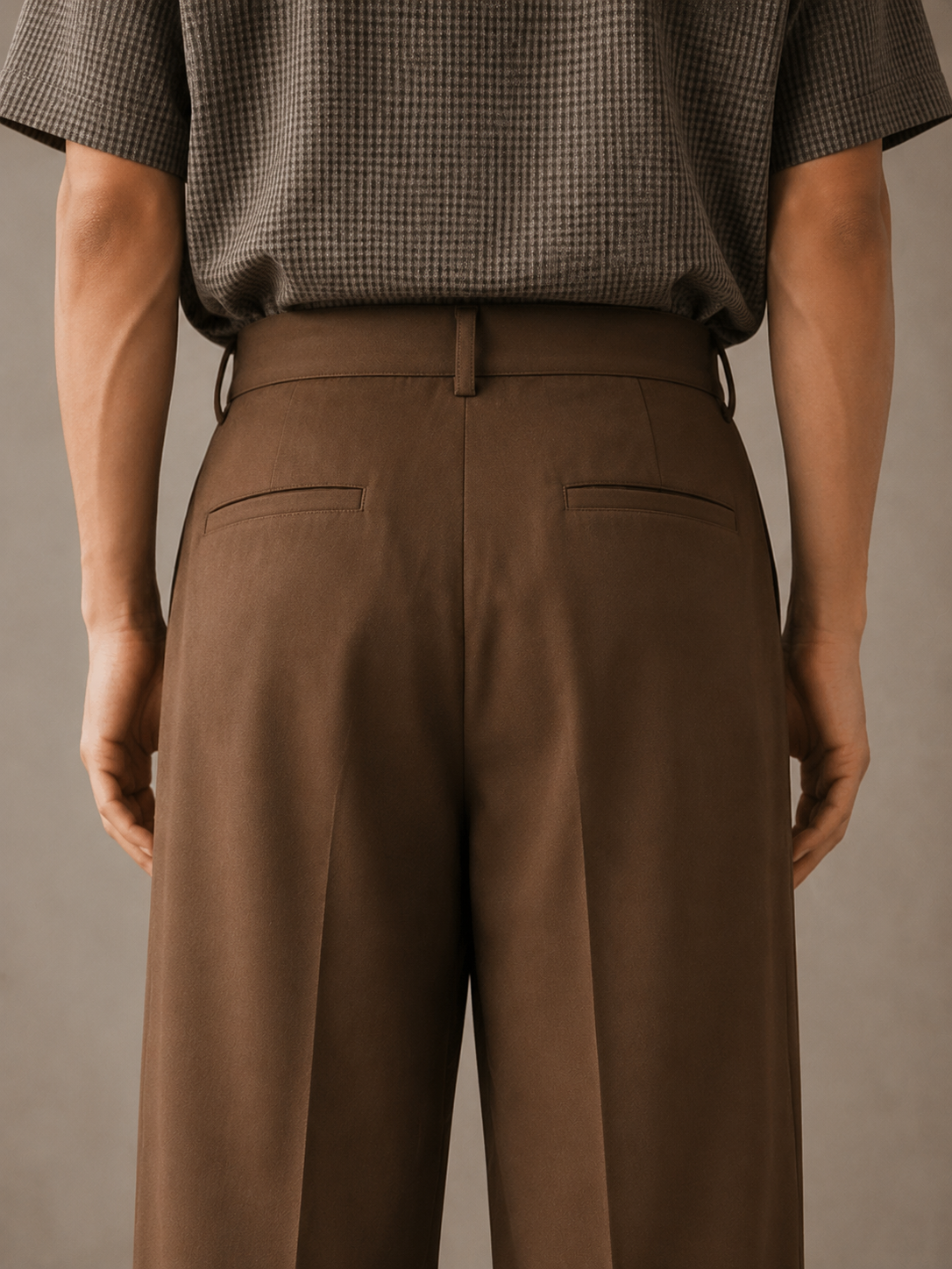 LIGHT BROWN GRAVITY PANTS