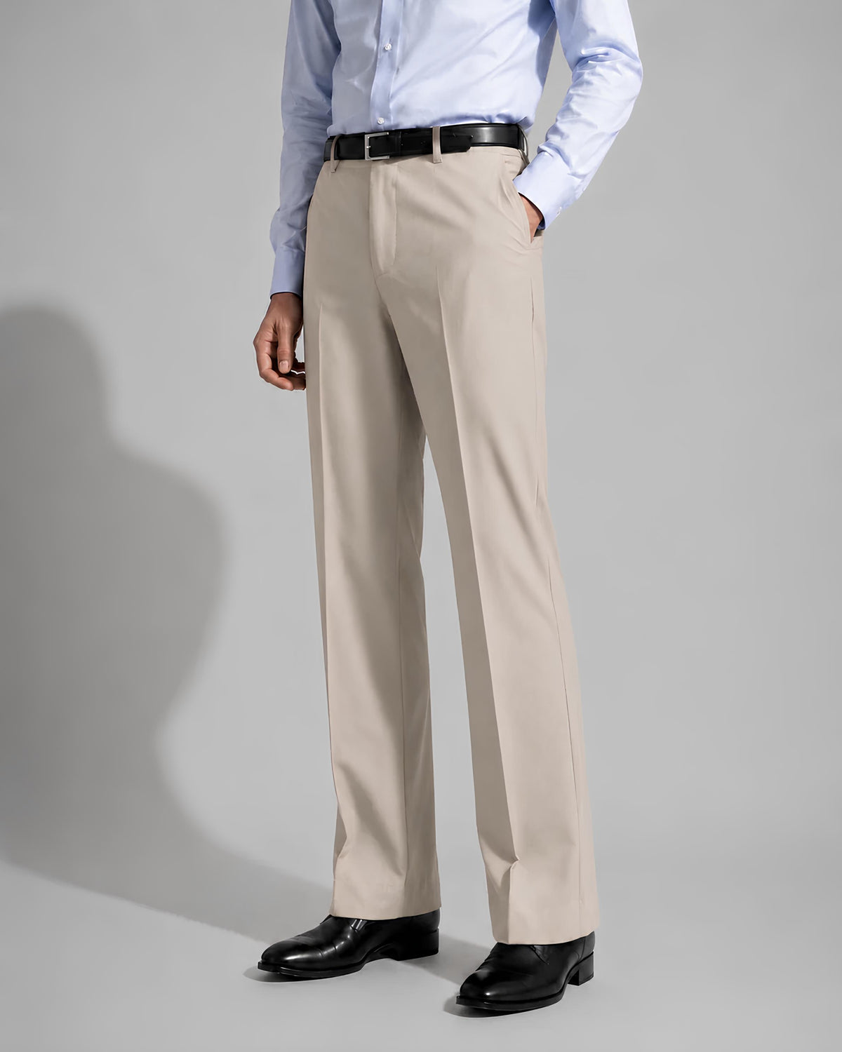 Beige Parallel Pants