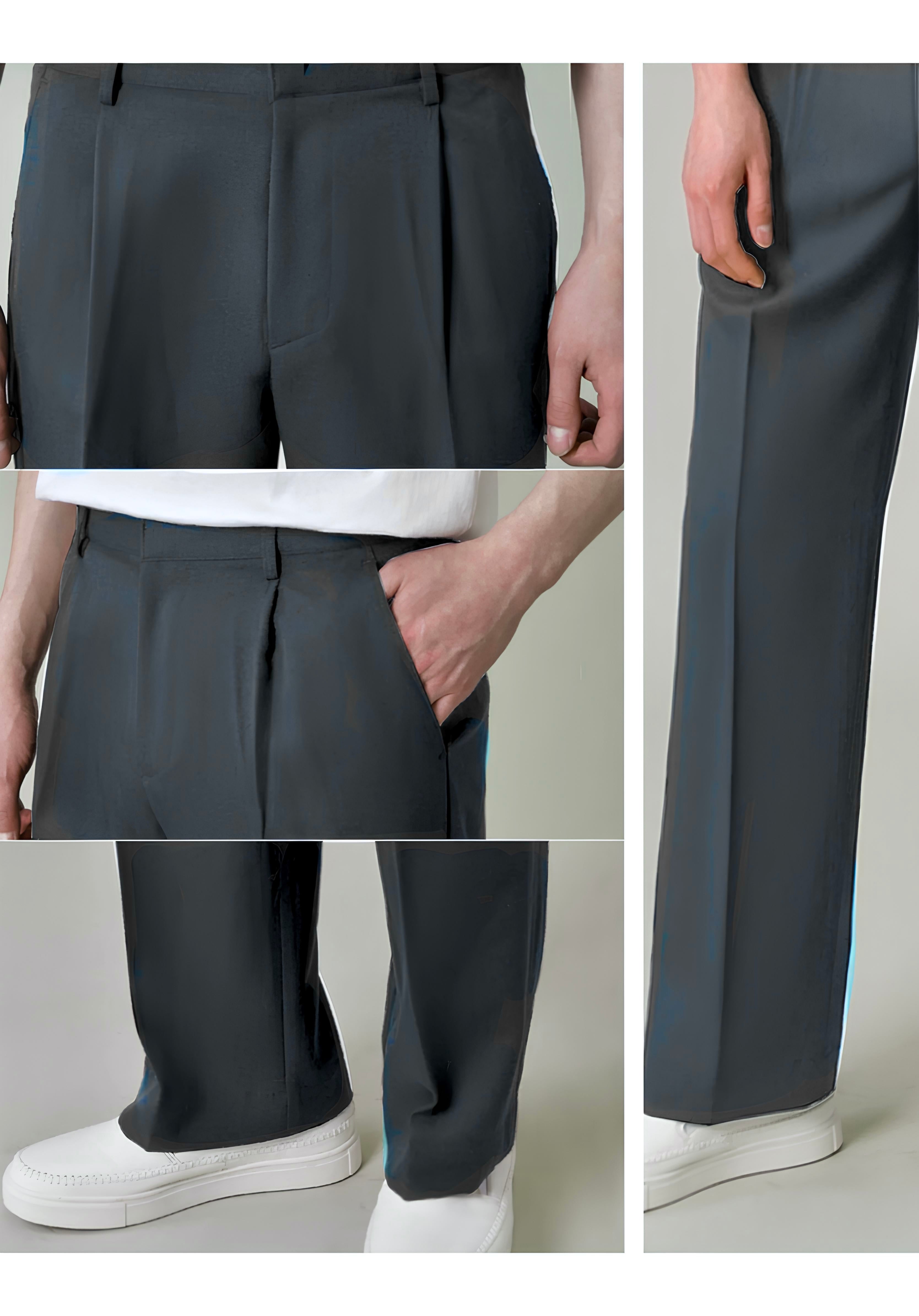 Rock Grey Japanese pants