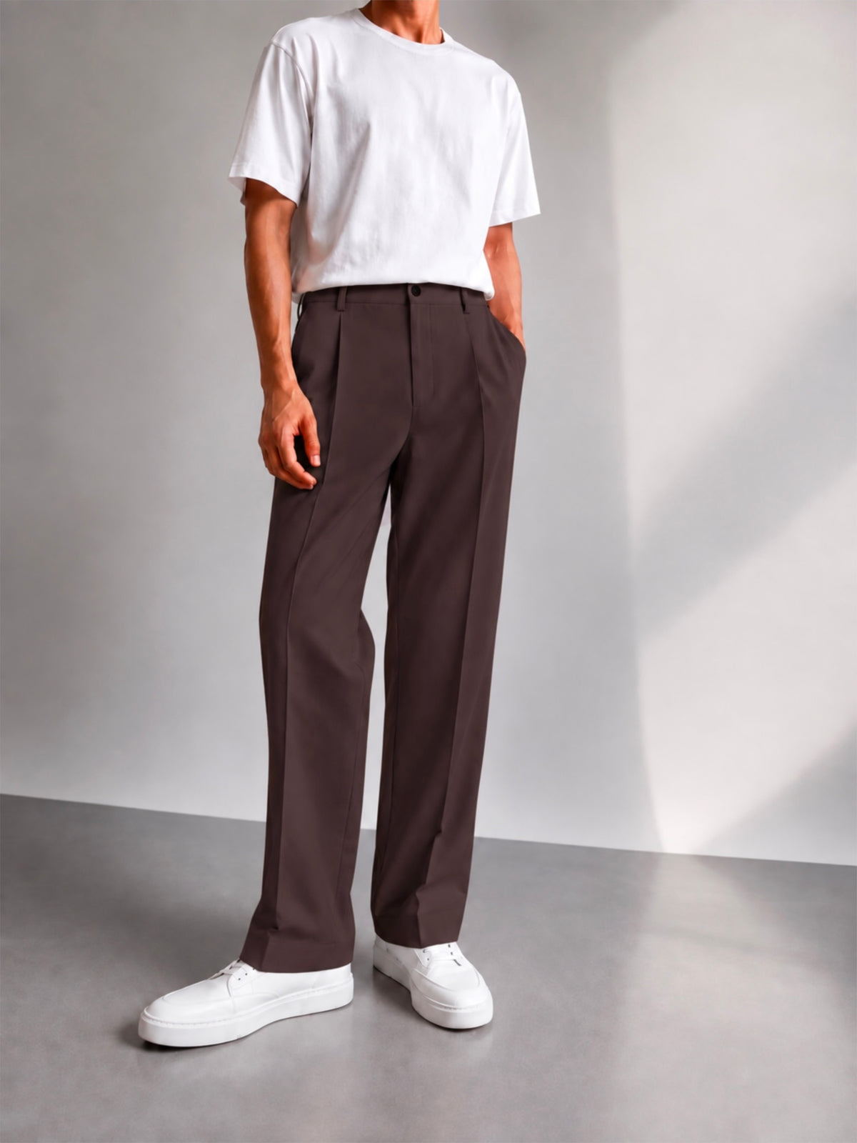DARK BROWN JAPANESE PANTS