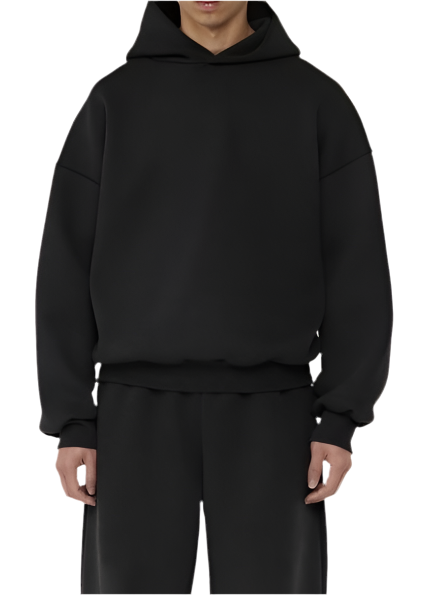 BLACK SIDER HOODIE