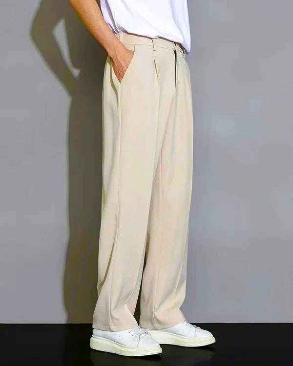 Beige Japanese pants