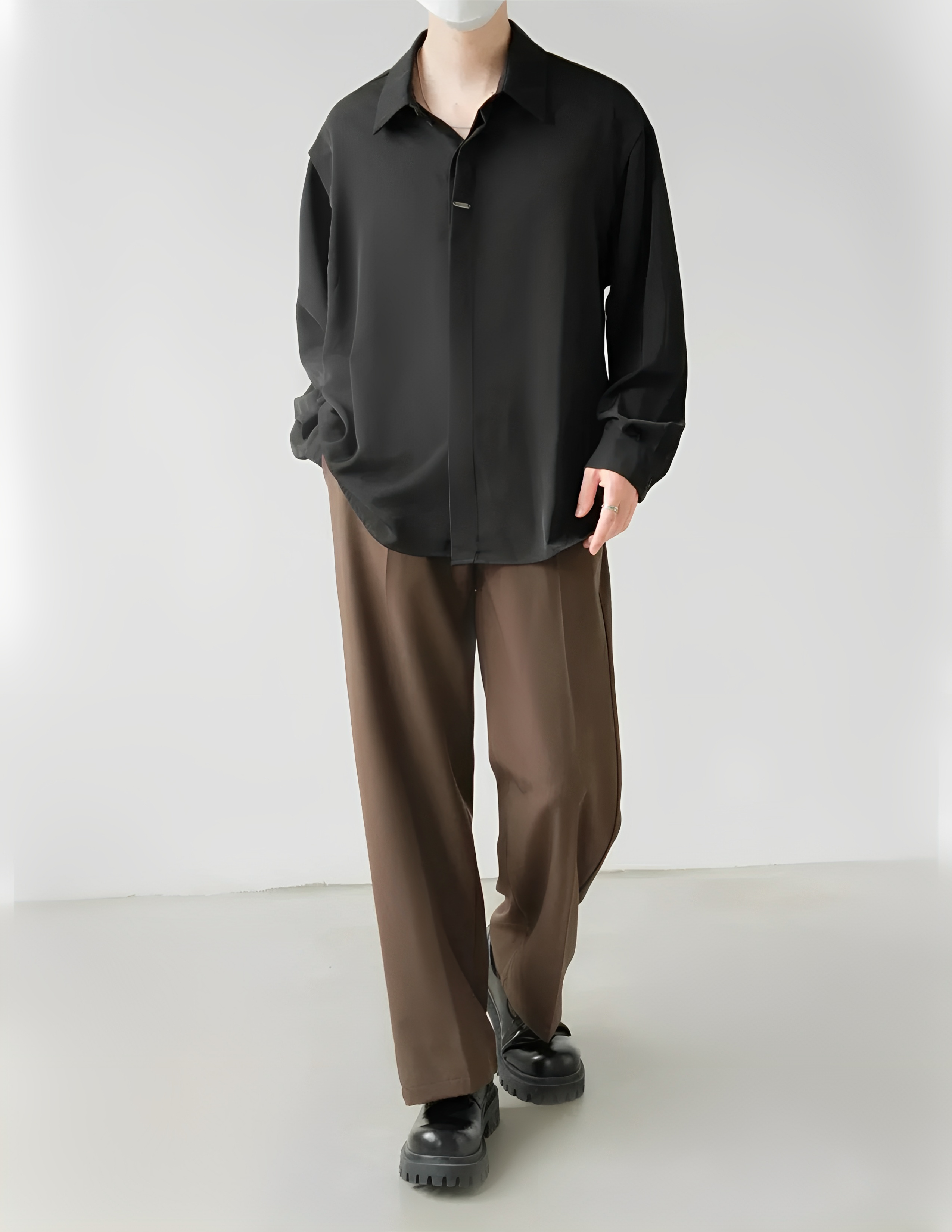 MUD BROWN JAPANESE PANTS