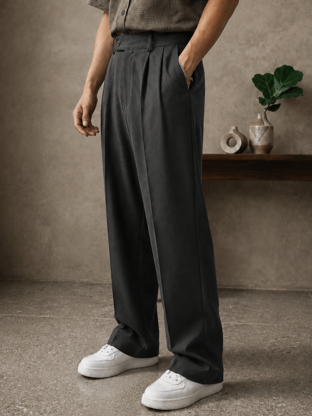 GREY GRAVITY PANTS