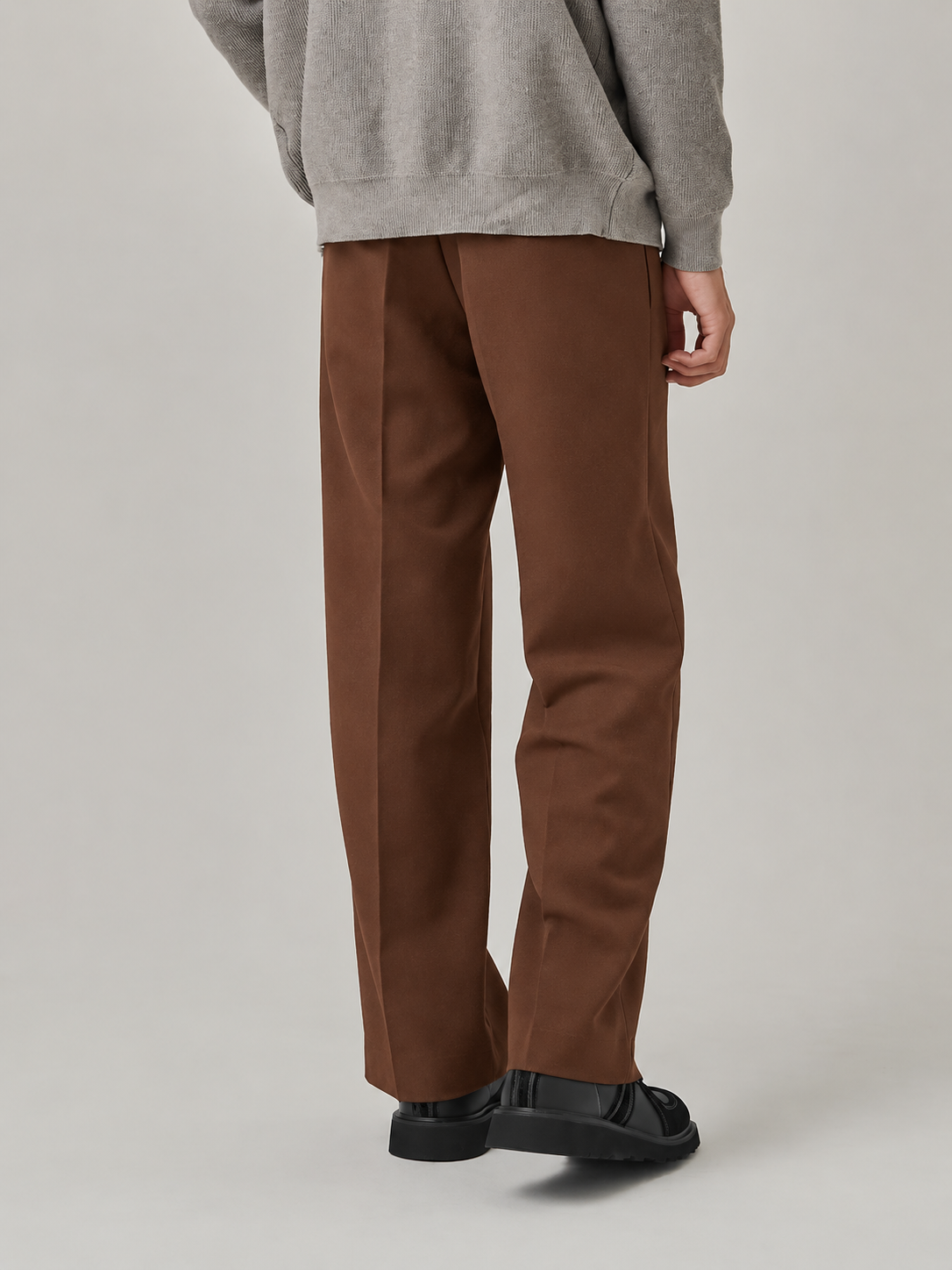 BROWN FORMAL KOREAN PANTS