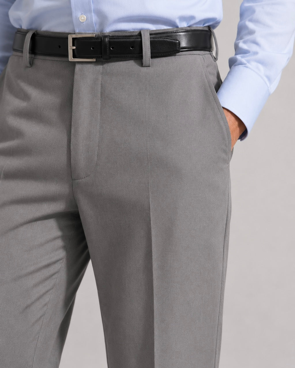 GREY PARALLEL PANTS