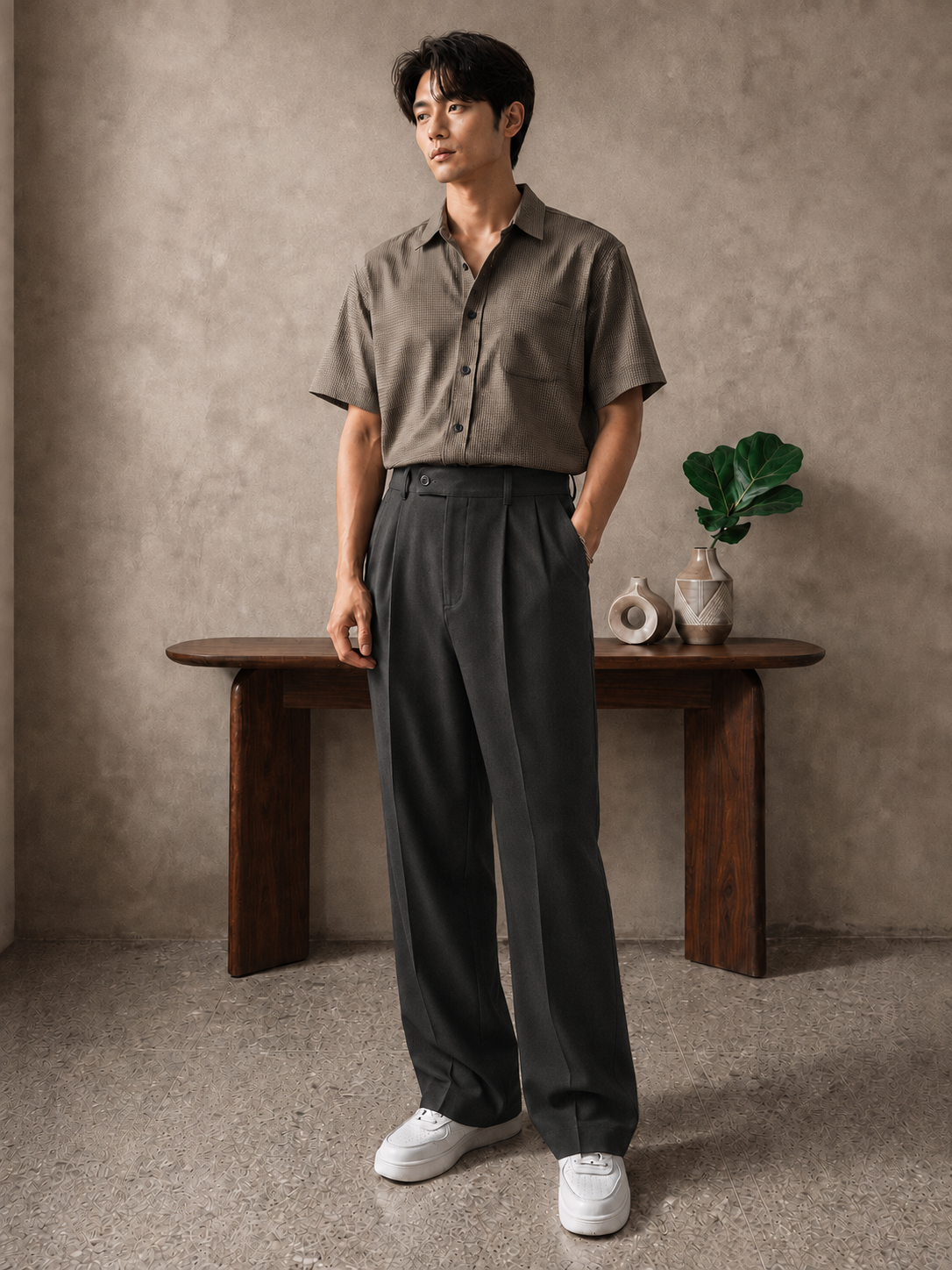 GREY GRAVITY PANTS