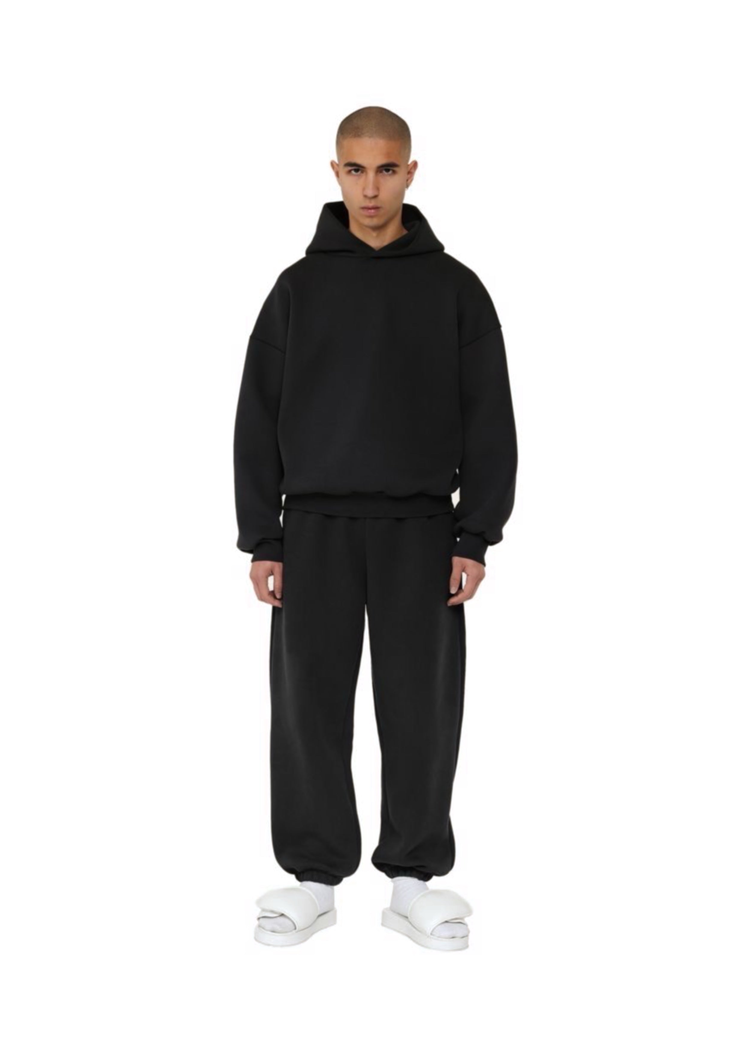 BLACK SIDER HOODIE