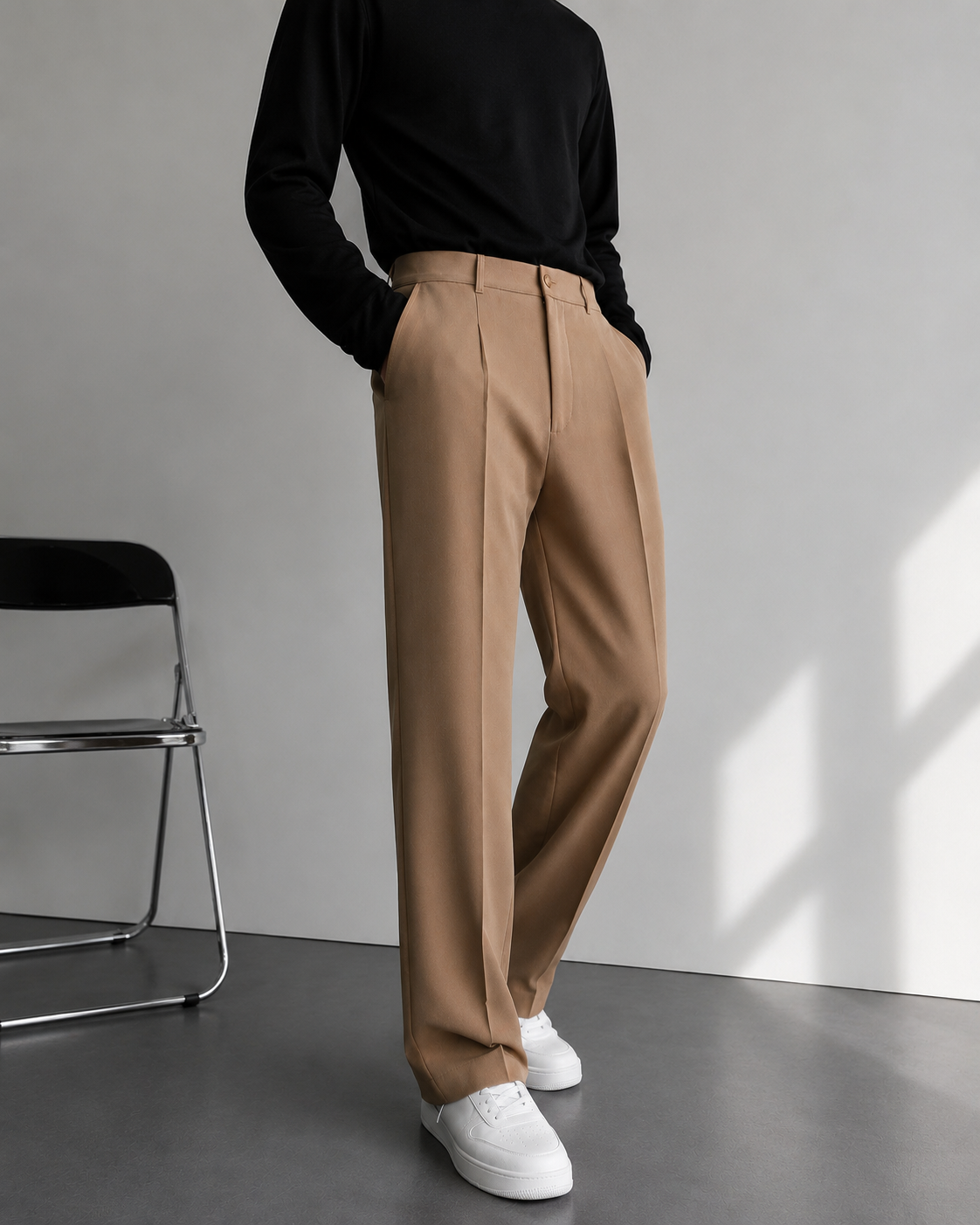 LIGHT BROWN JAPANESE PANTS