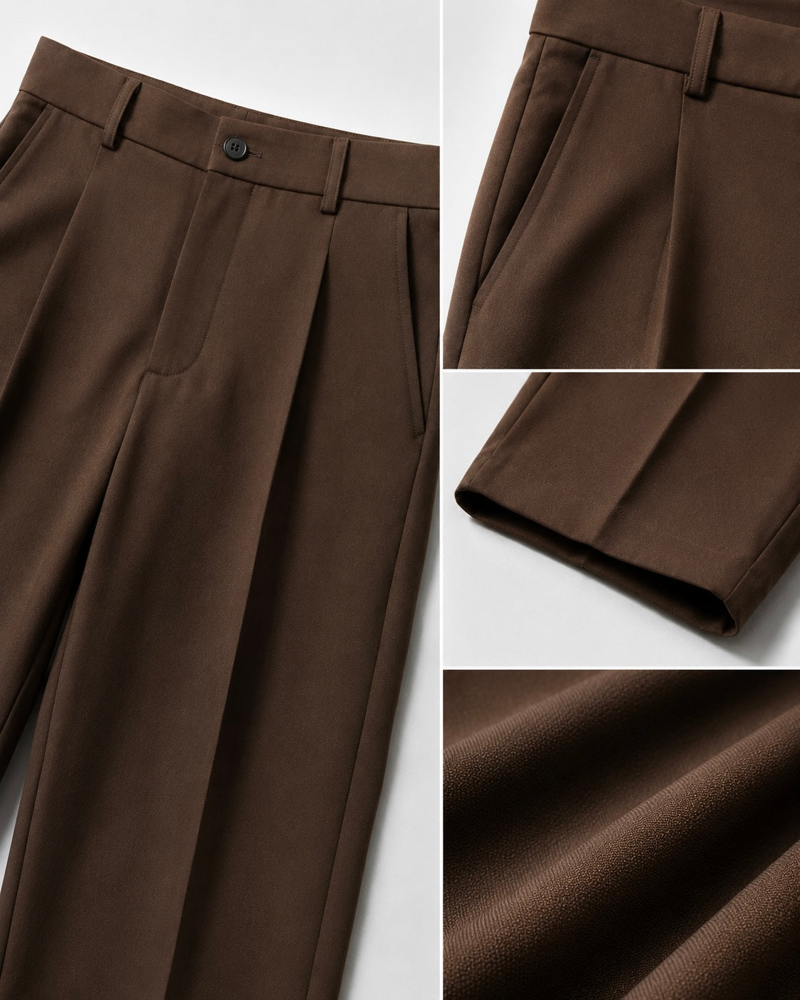 MUTED BROWN JAPANESE PANTS