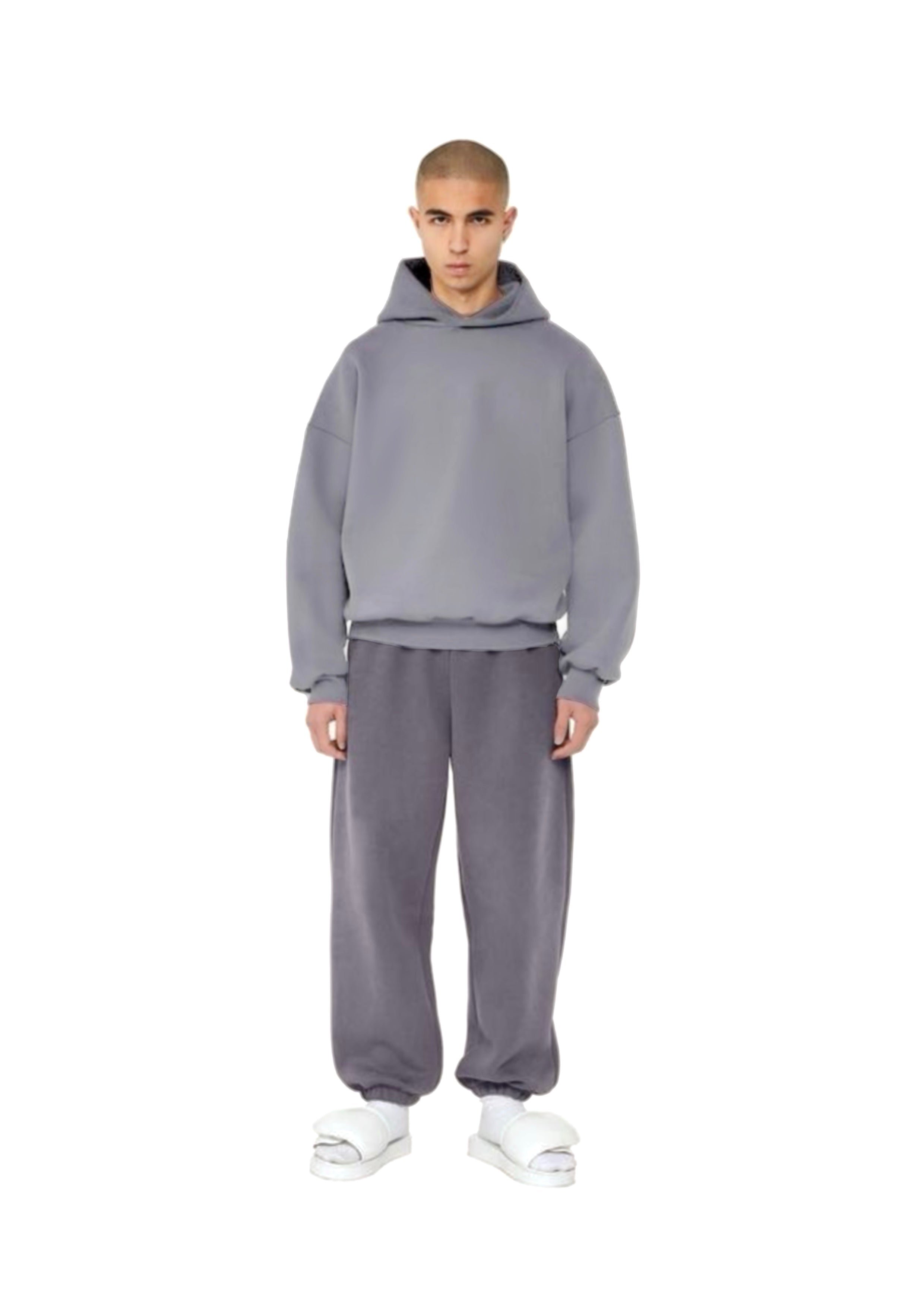 ROCK GREY SIDER HOODIE