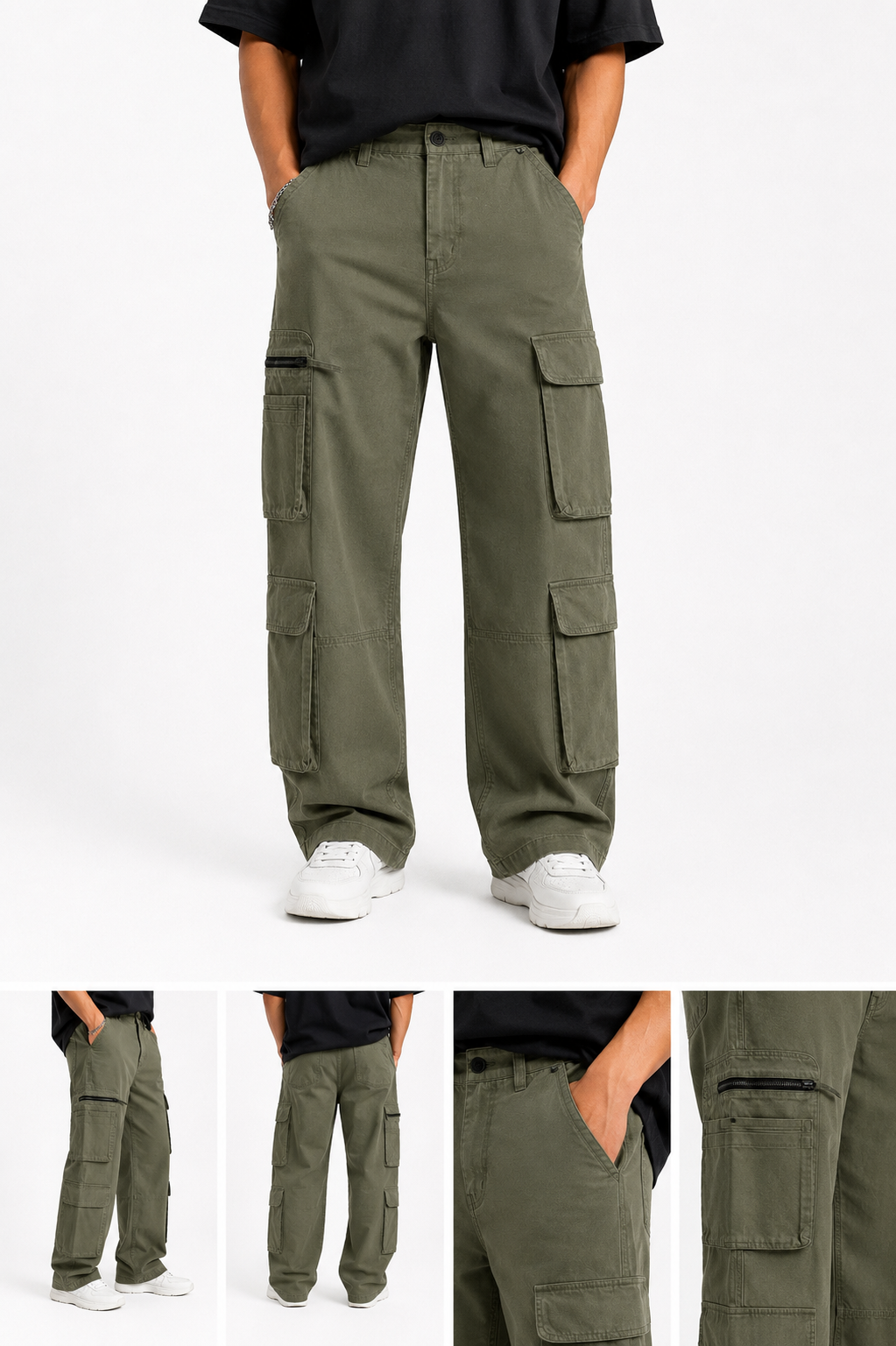 MILITARY GREEN DRIFT CARGO
