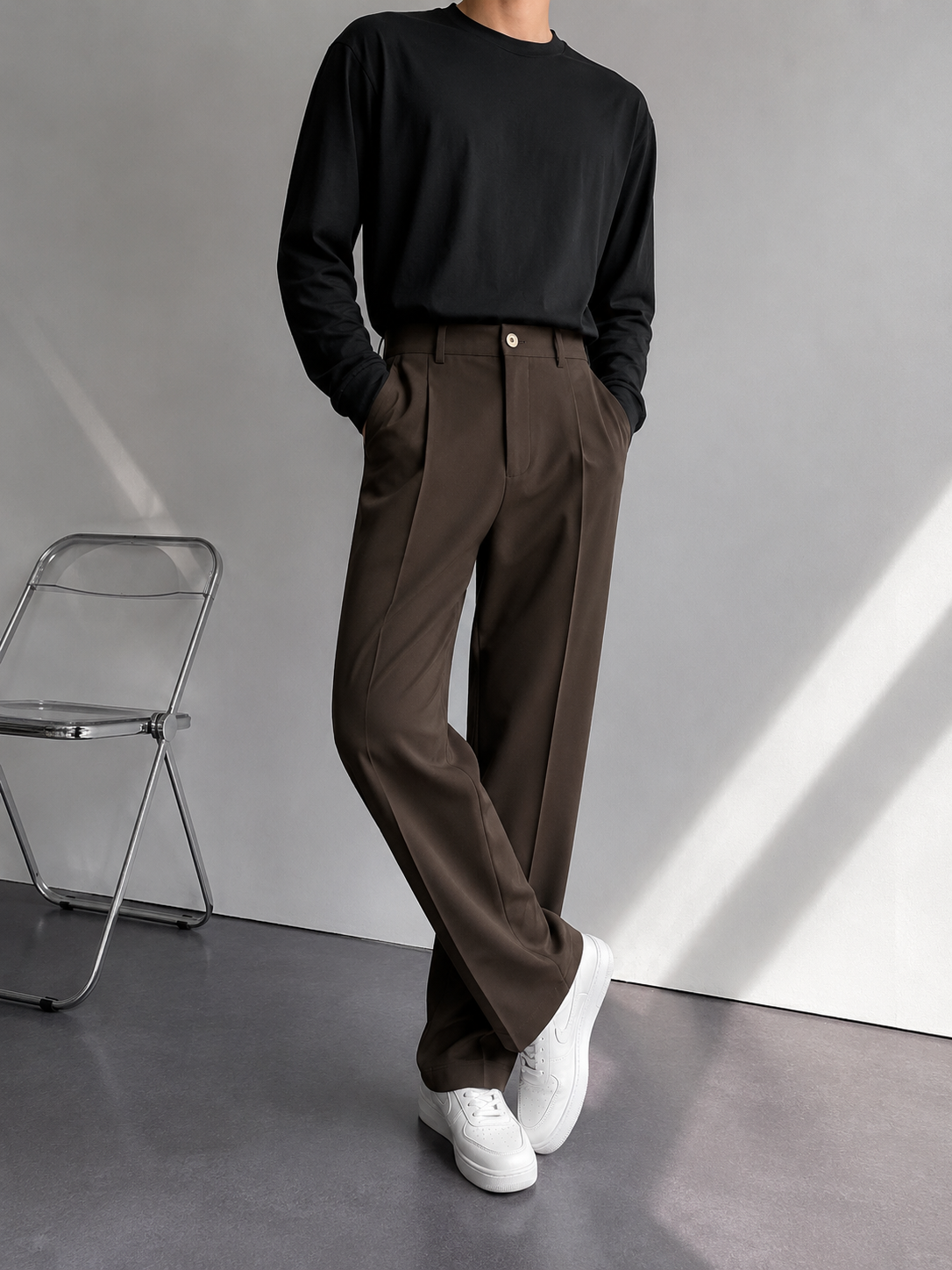 COFFEE BROWN JAPANESE PANTS
