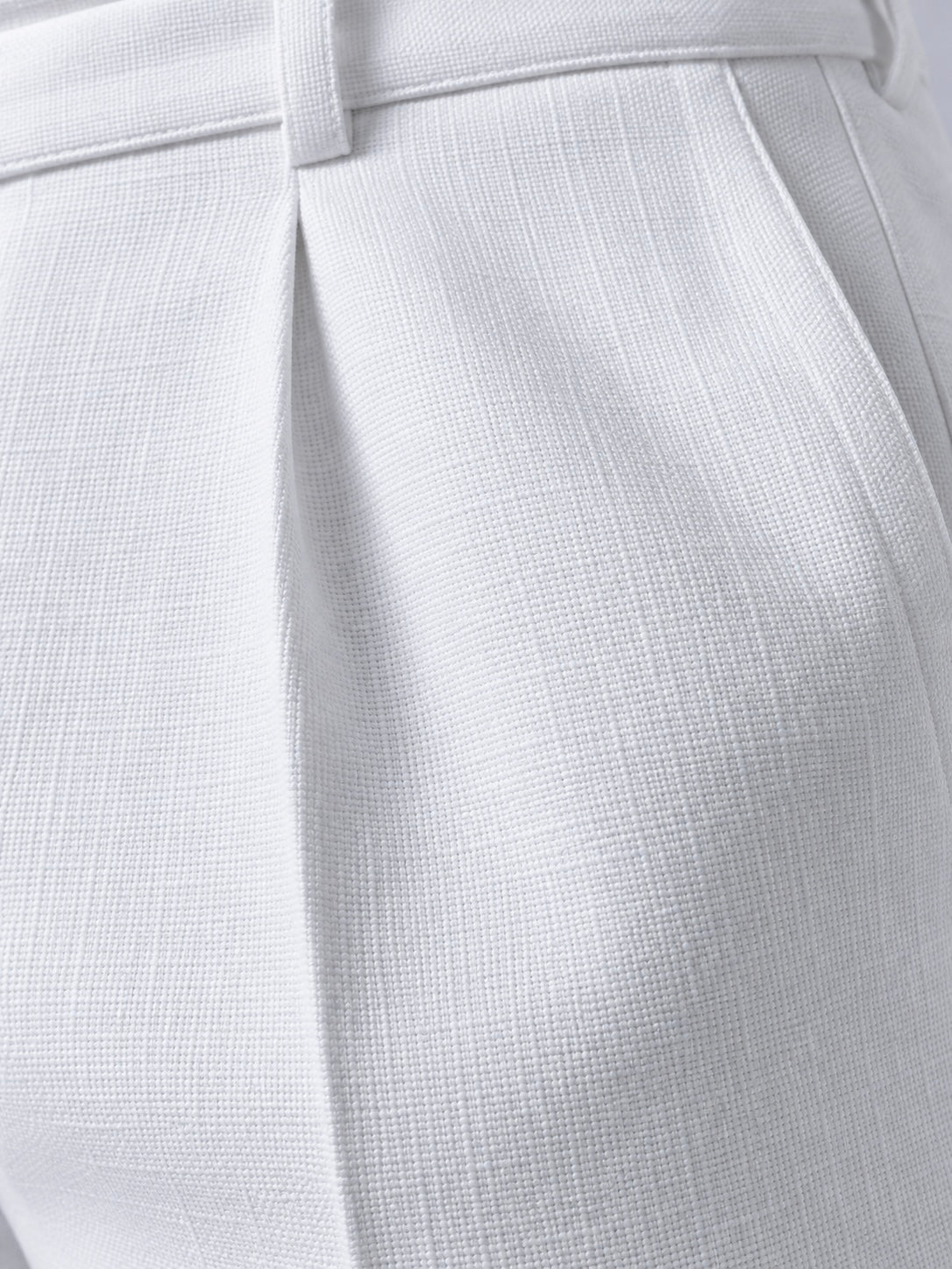 WHITE JAPANESE LINEN PANTS