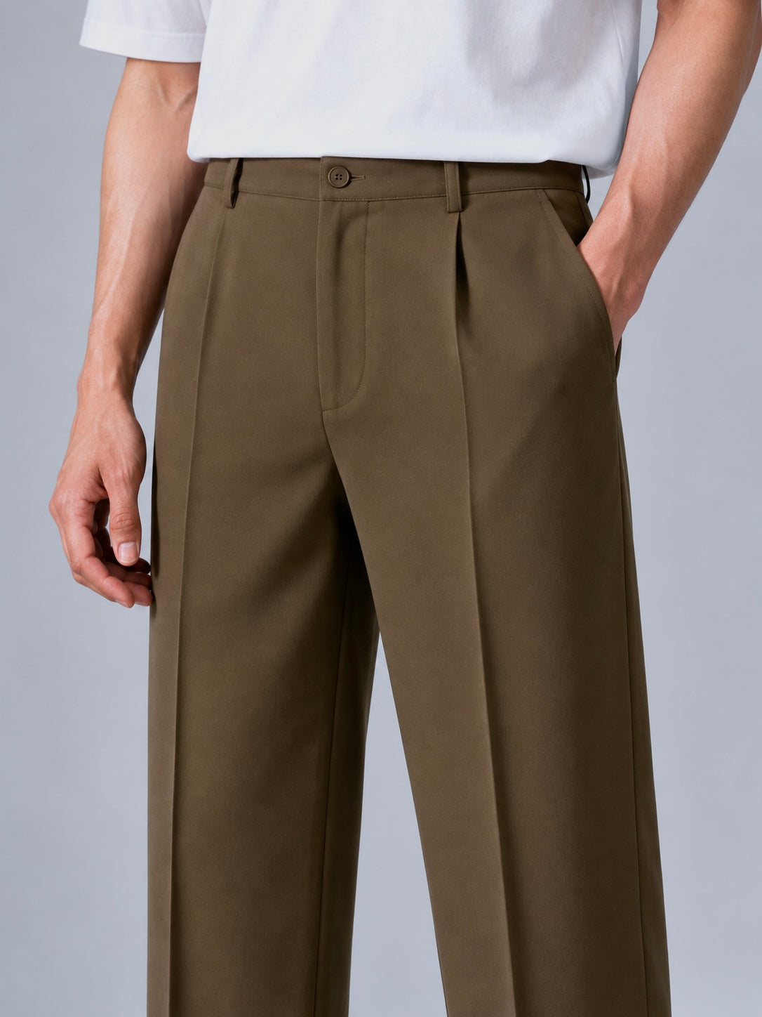 RETRO BROWN JAPANESE PANTS