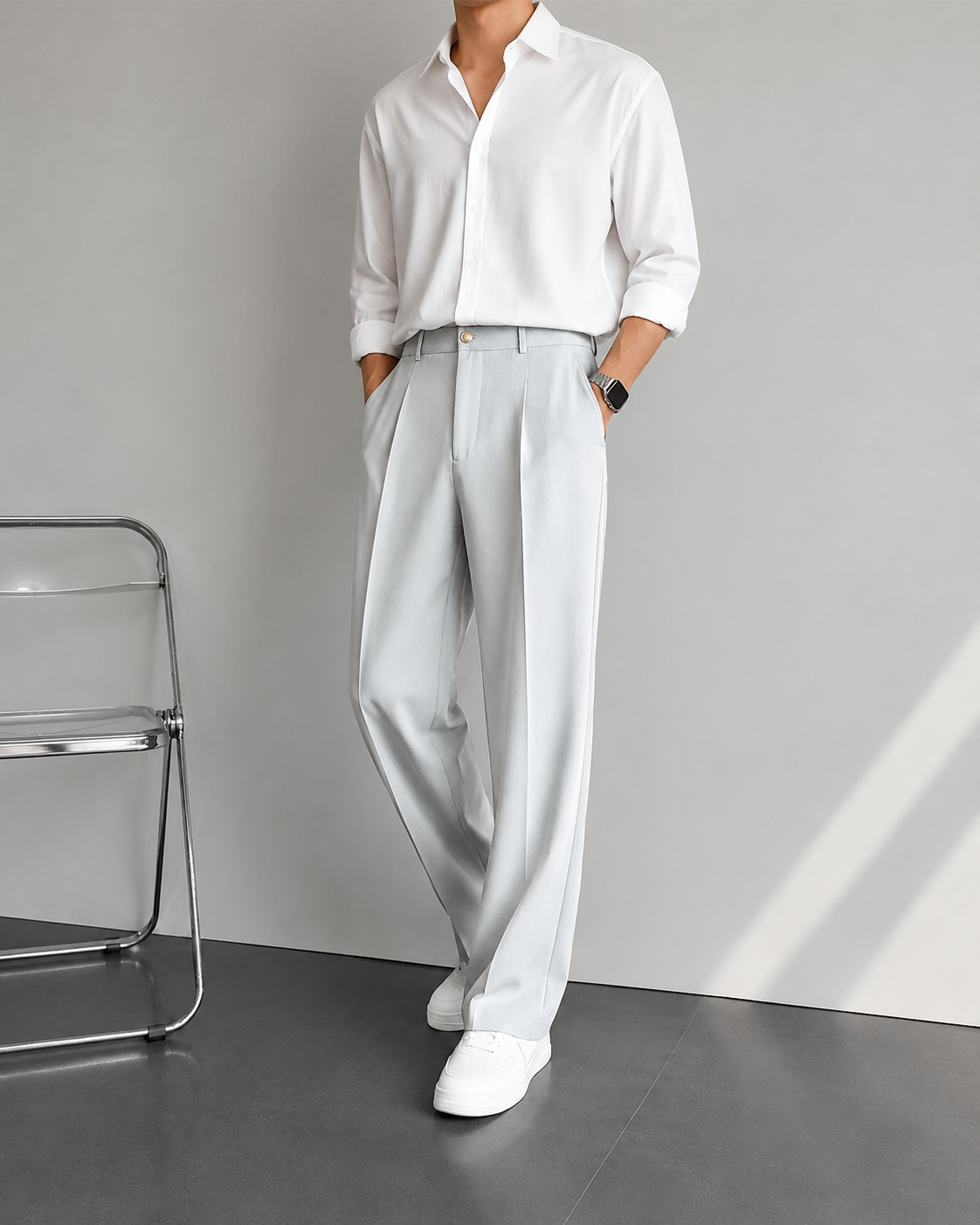 ICE GREY JAPANESE PANTS