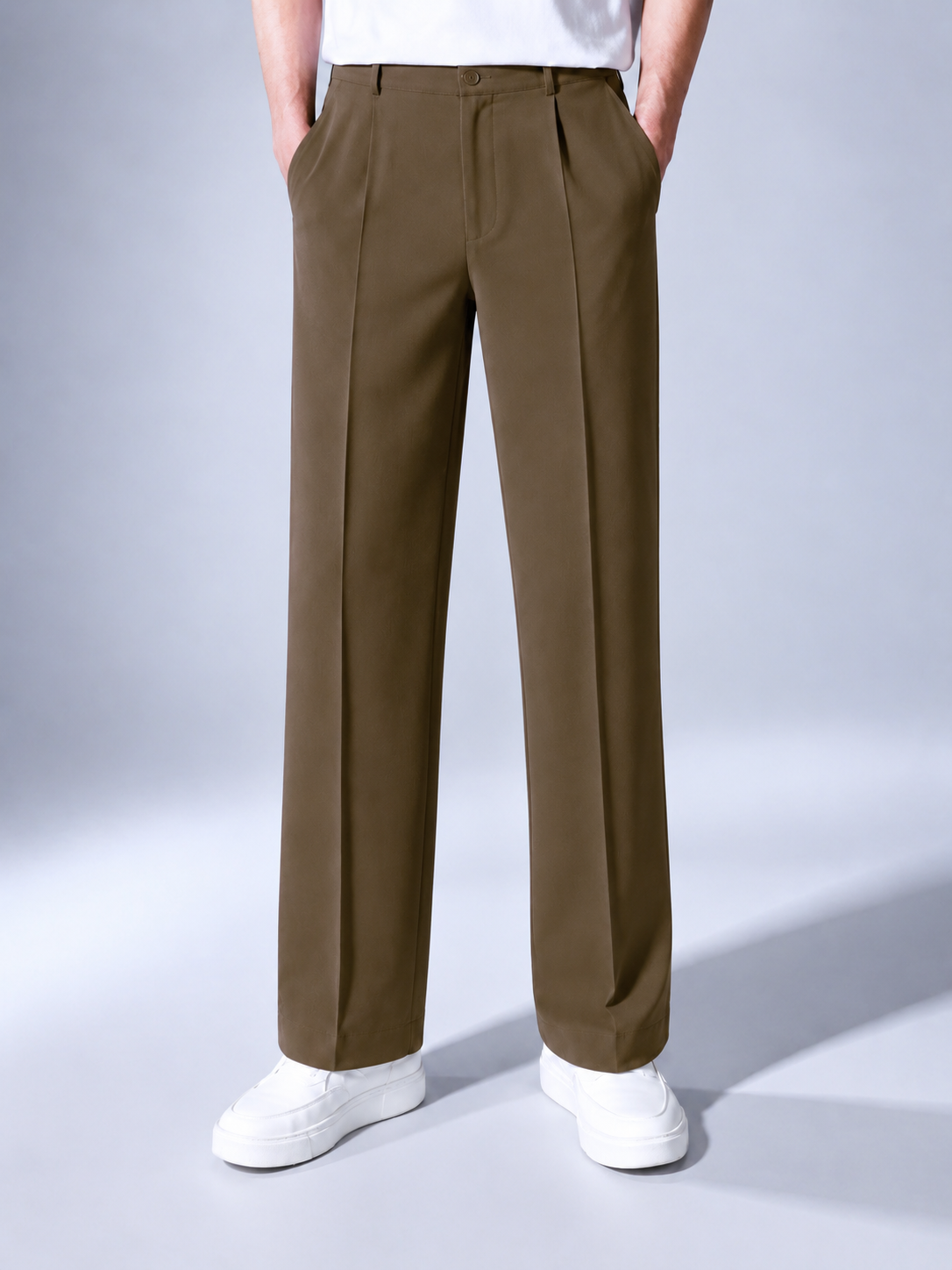 RETRO BROWN JAPANESE PANTS