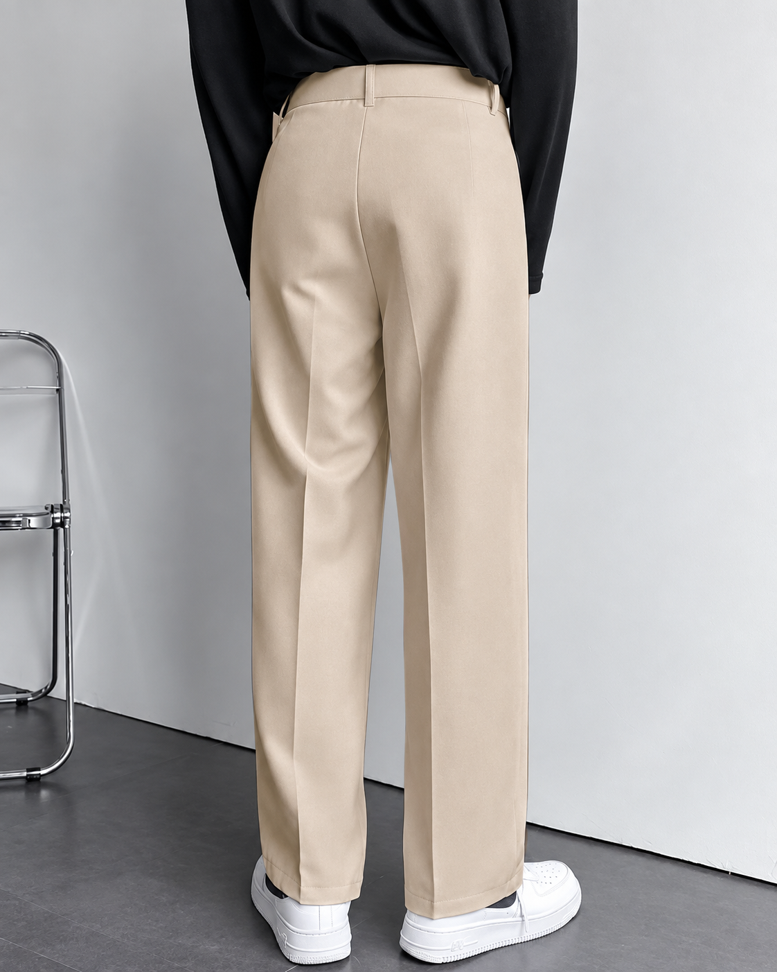 BEIGE KOREAN PANTS