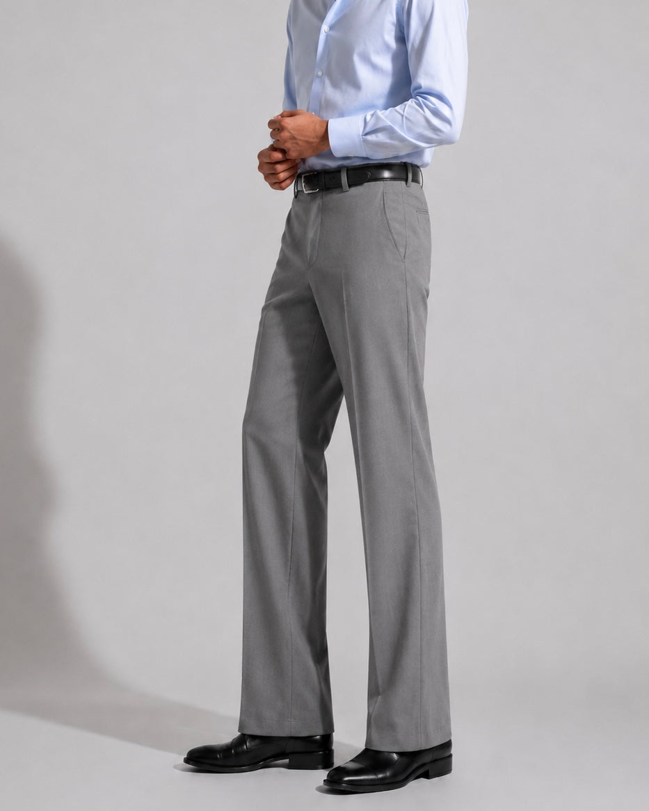 GREY PARALLEL PANTS