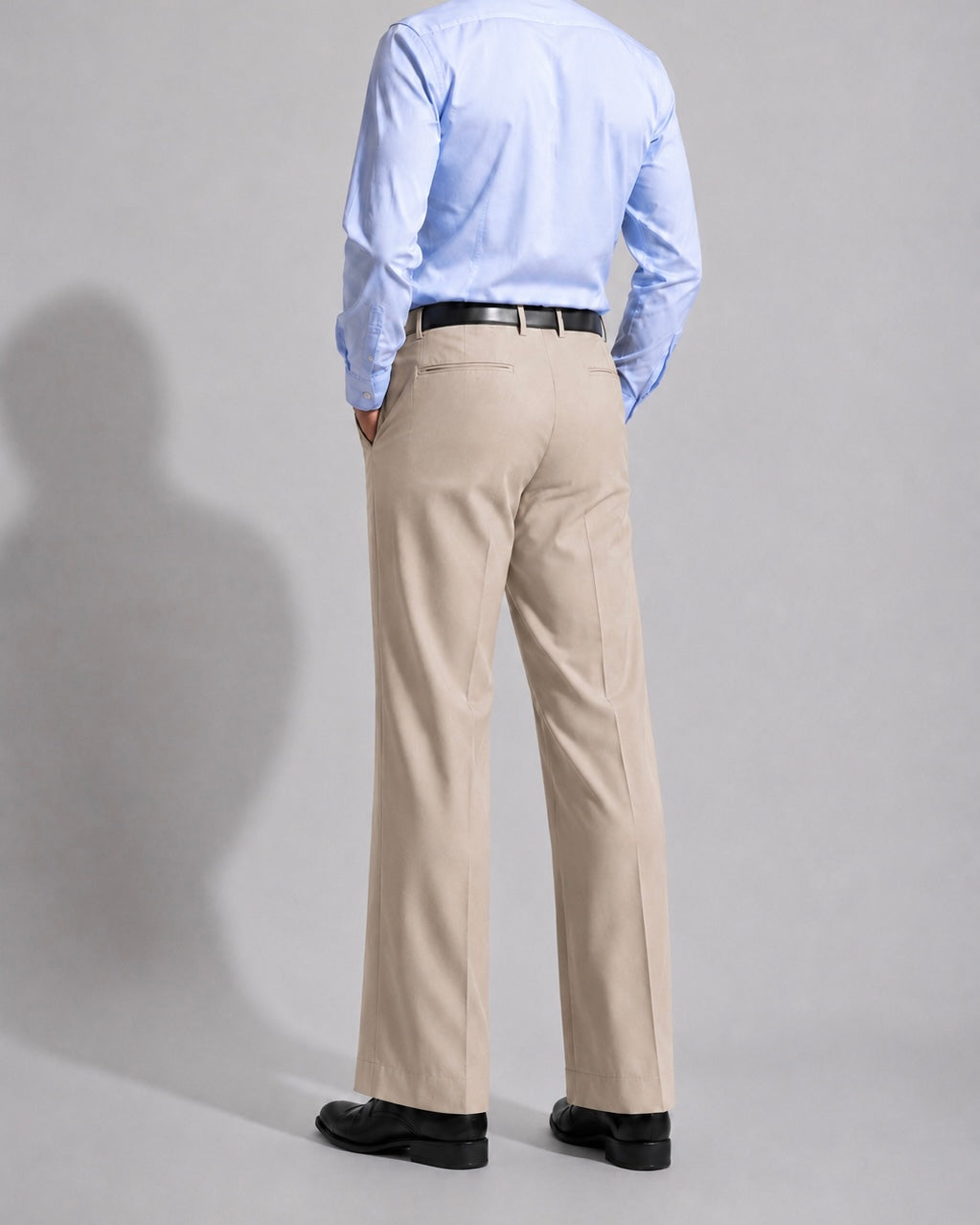 BEIGE PARALLEL PANTS
