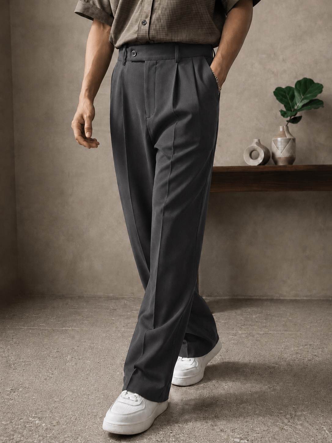 GREY GRAVITY PANTS