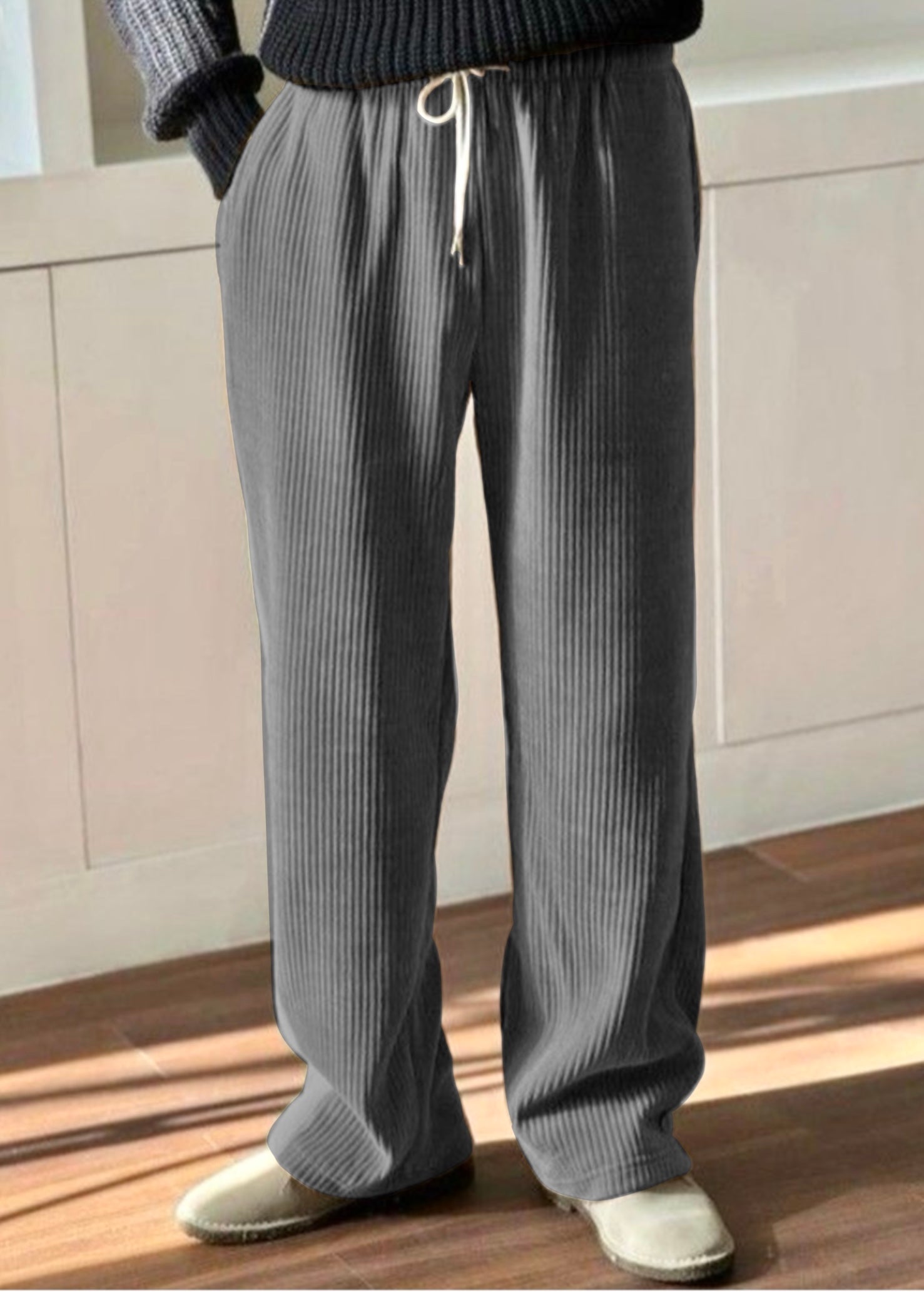 Dark Grey Corduroy trousers