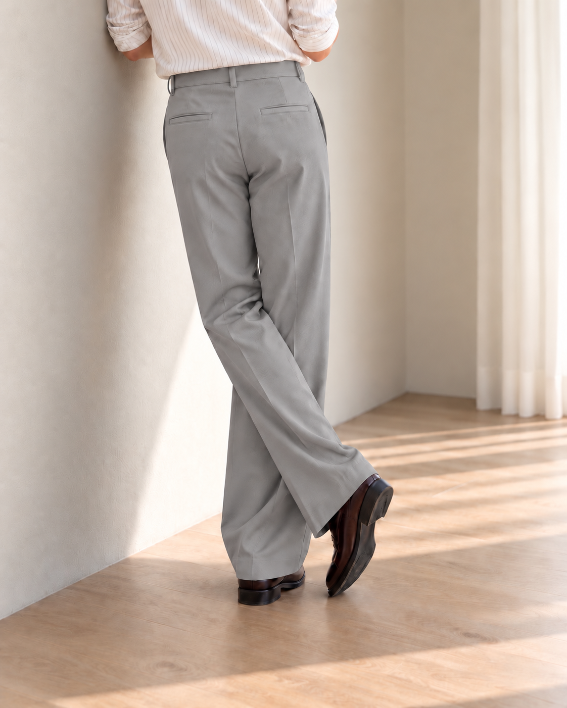 LIGHT GREY PRIME JAPANESE PANTS