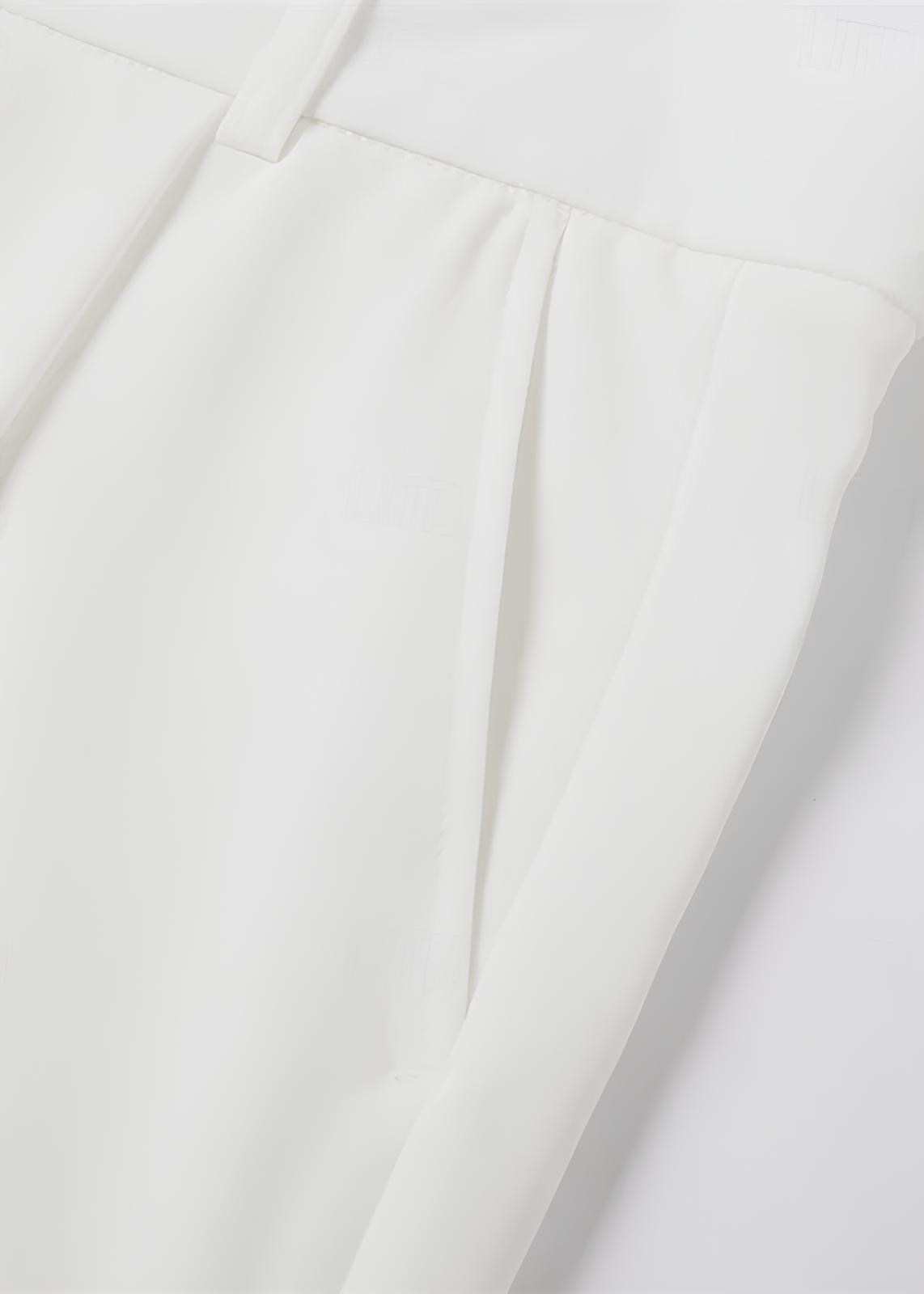 White Japanese pants