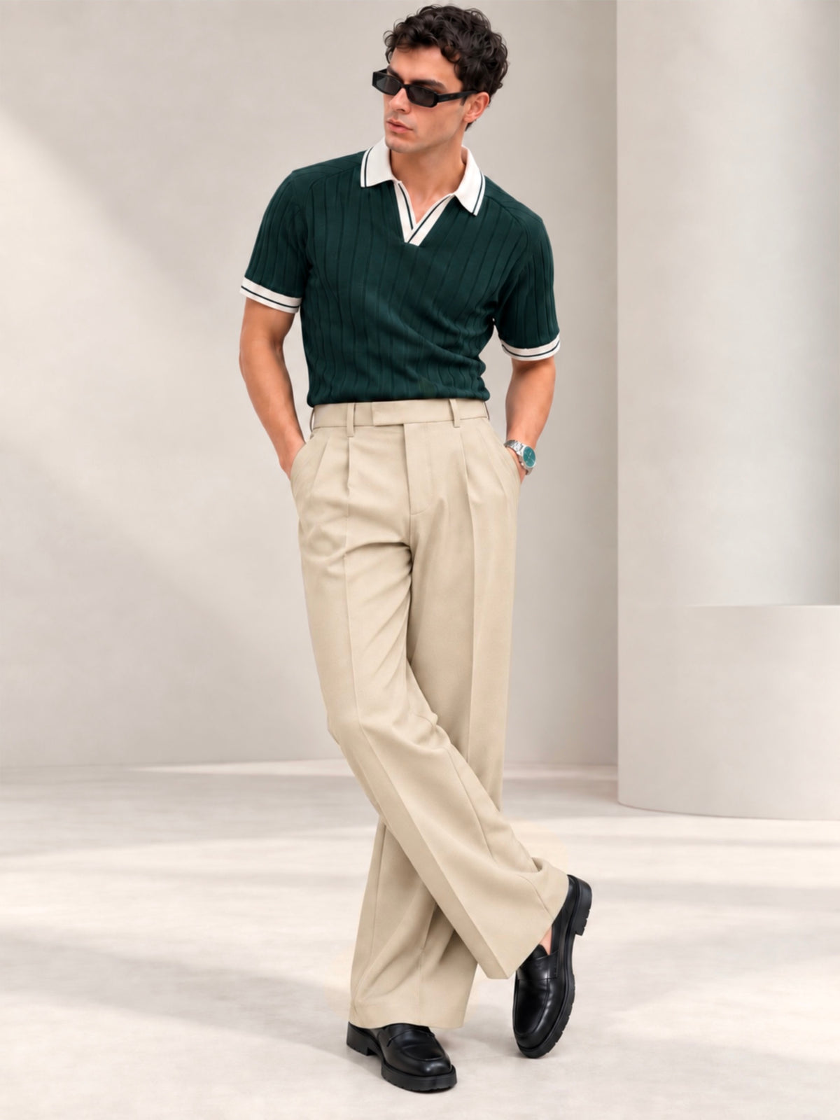 BEIGE UPGRADED KOREAN PANTS