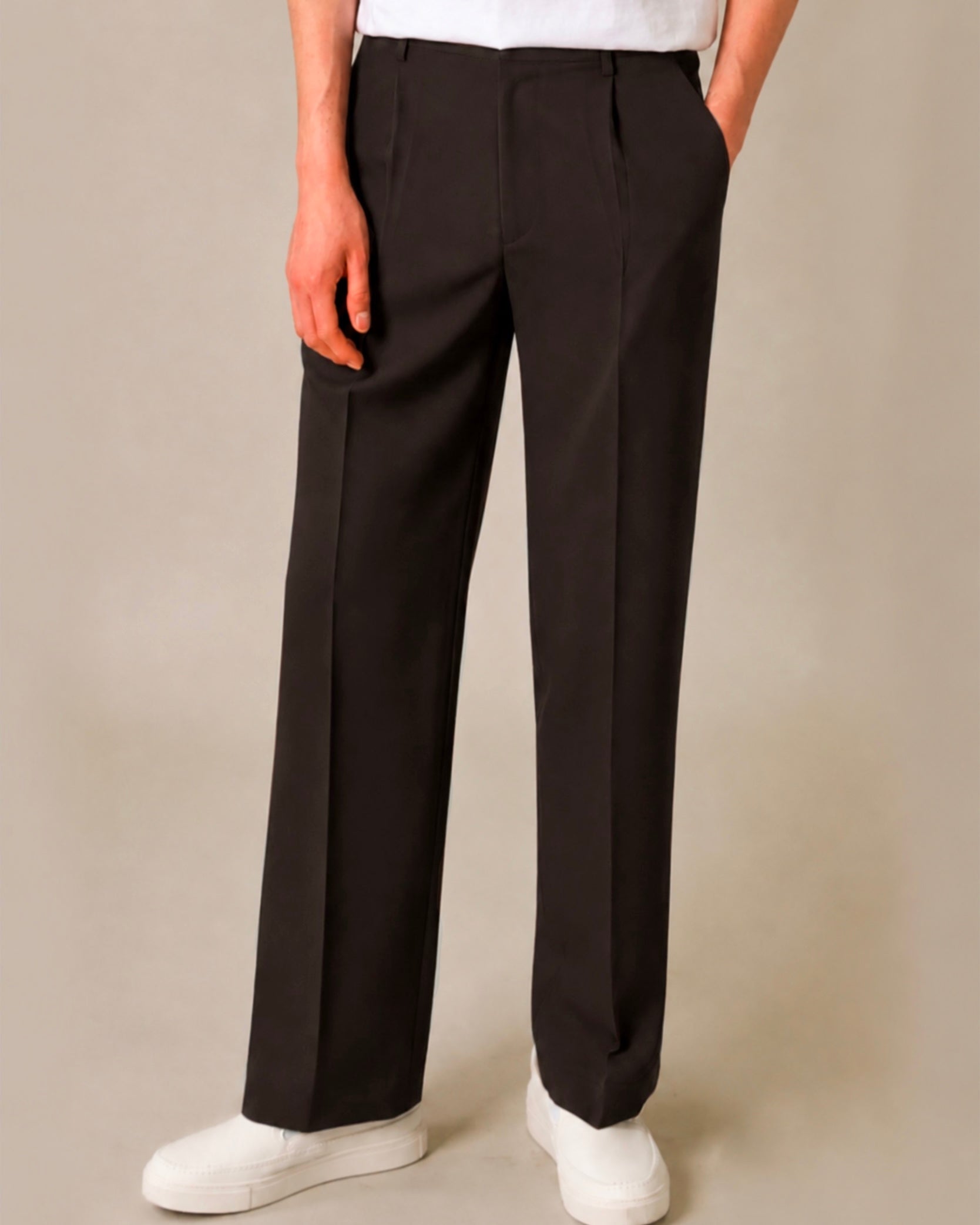 DARK BROWN JAPANESE PANTS