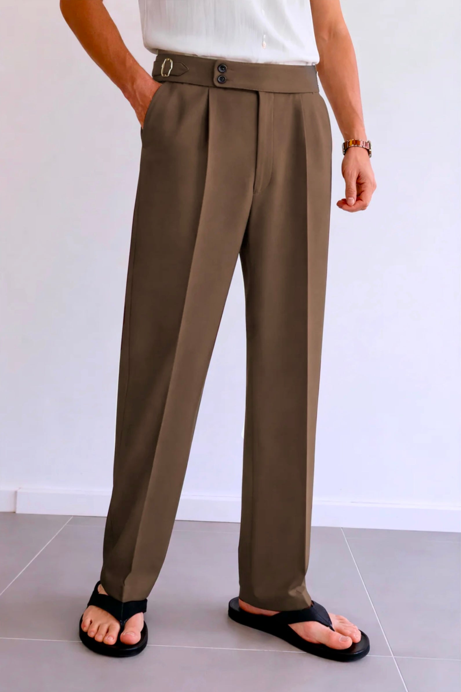 LIGHT BROWN SPANISH PANTS