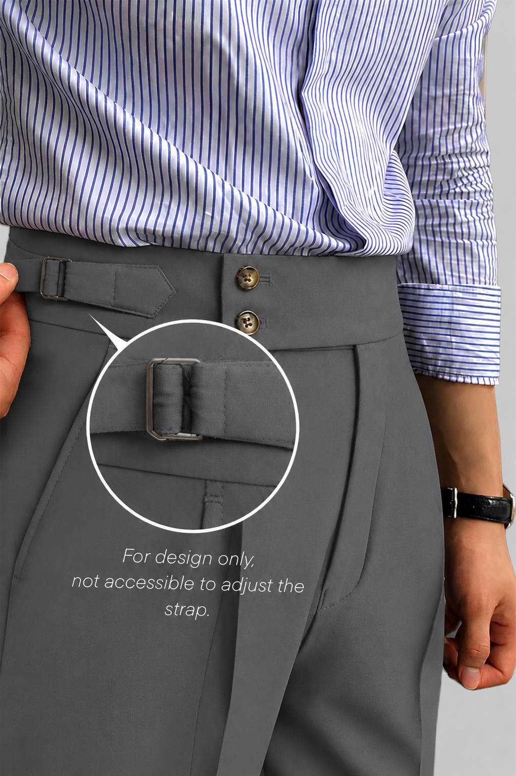 GREY SPANISH PANTS