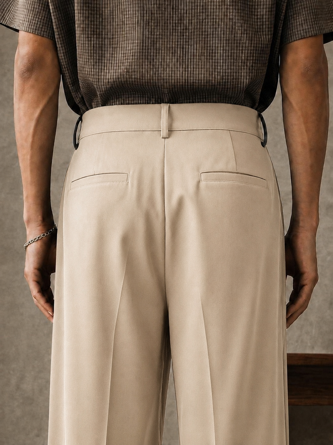 BEIGE GRAVITY PANTS