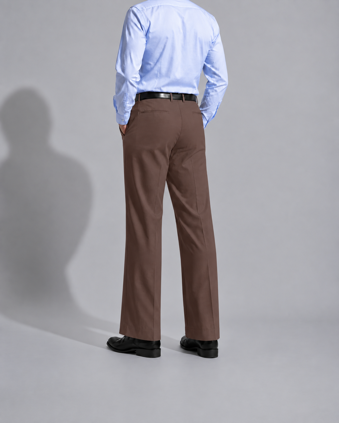 RUST BROWN PARALLEL PANTS
