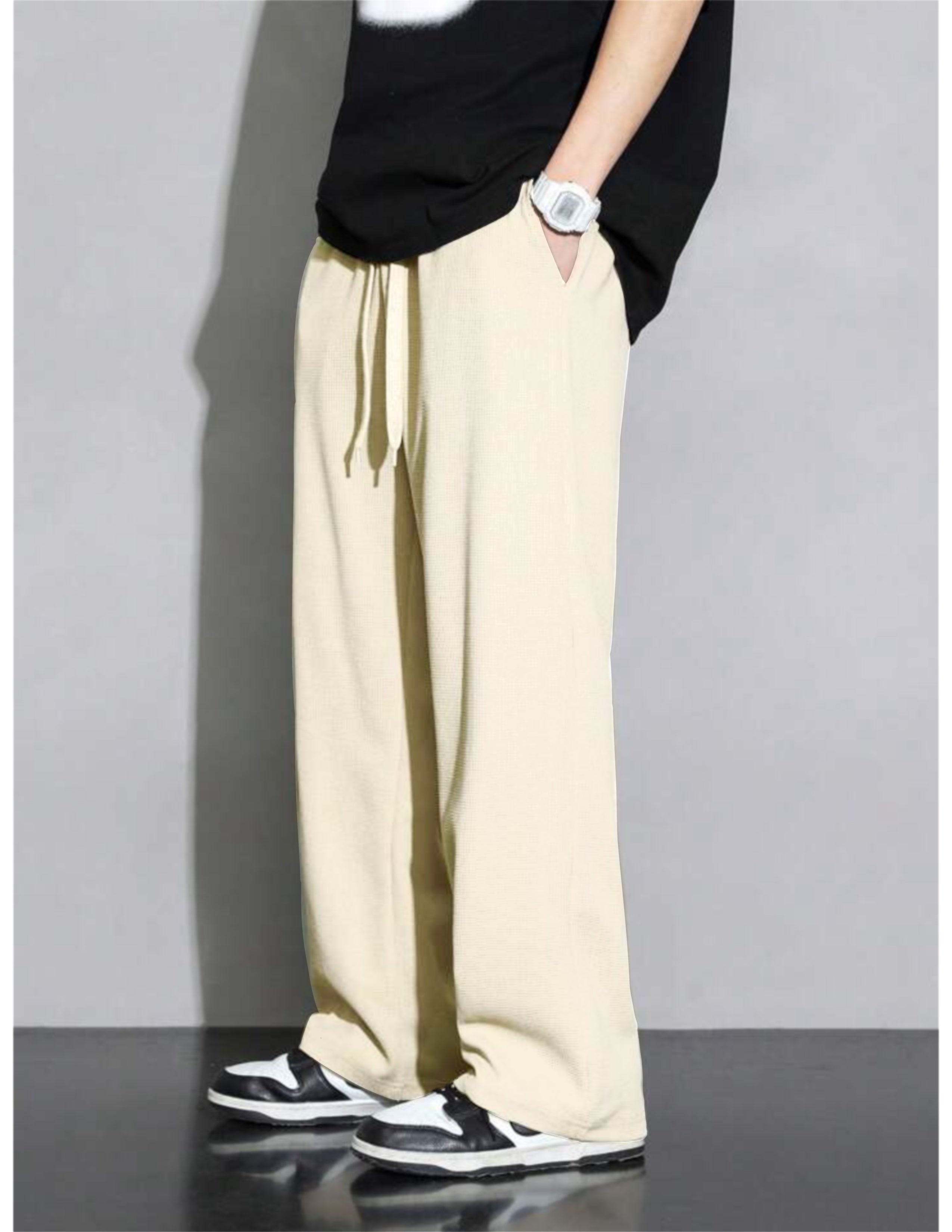 Light Beige Sweat Pants