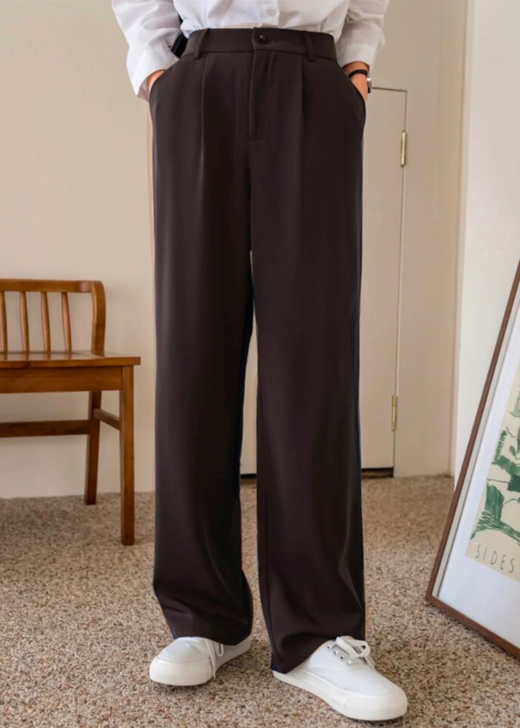 Smoky Brown Japanese pants