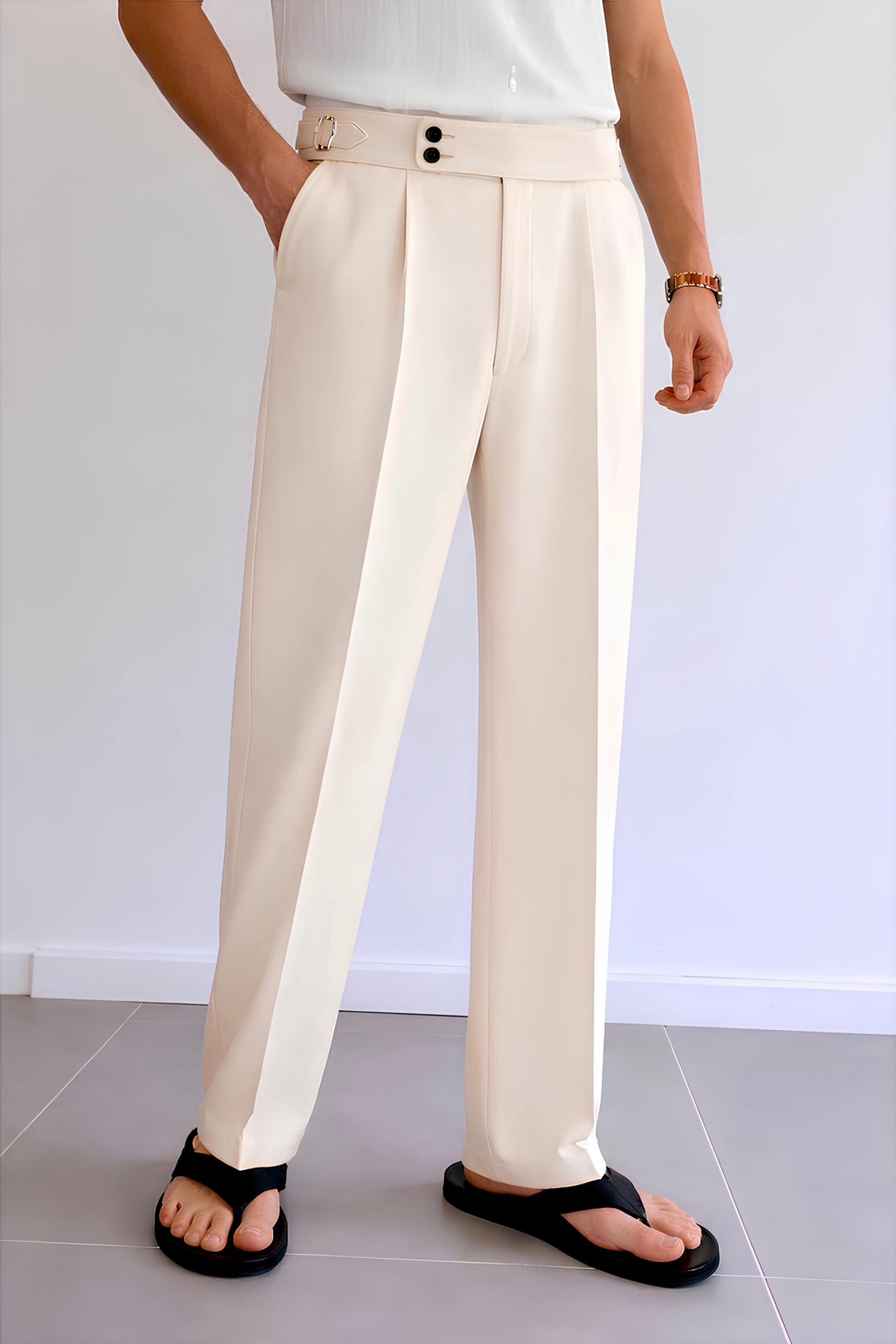 BEIGE SPANISH PANTS