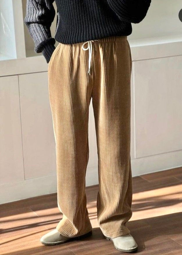 Beige Corduroy trousers