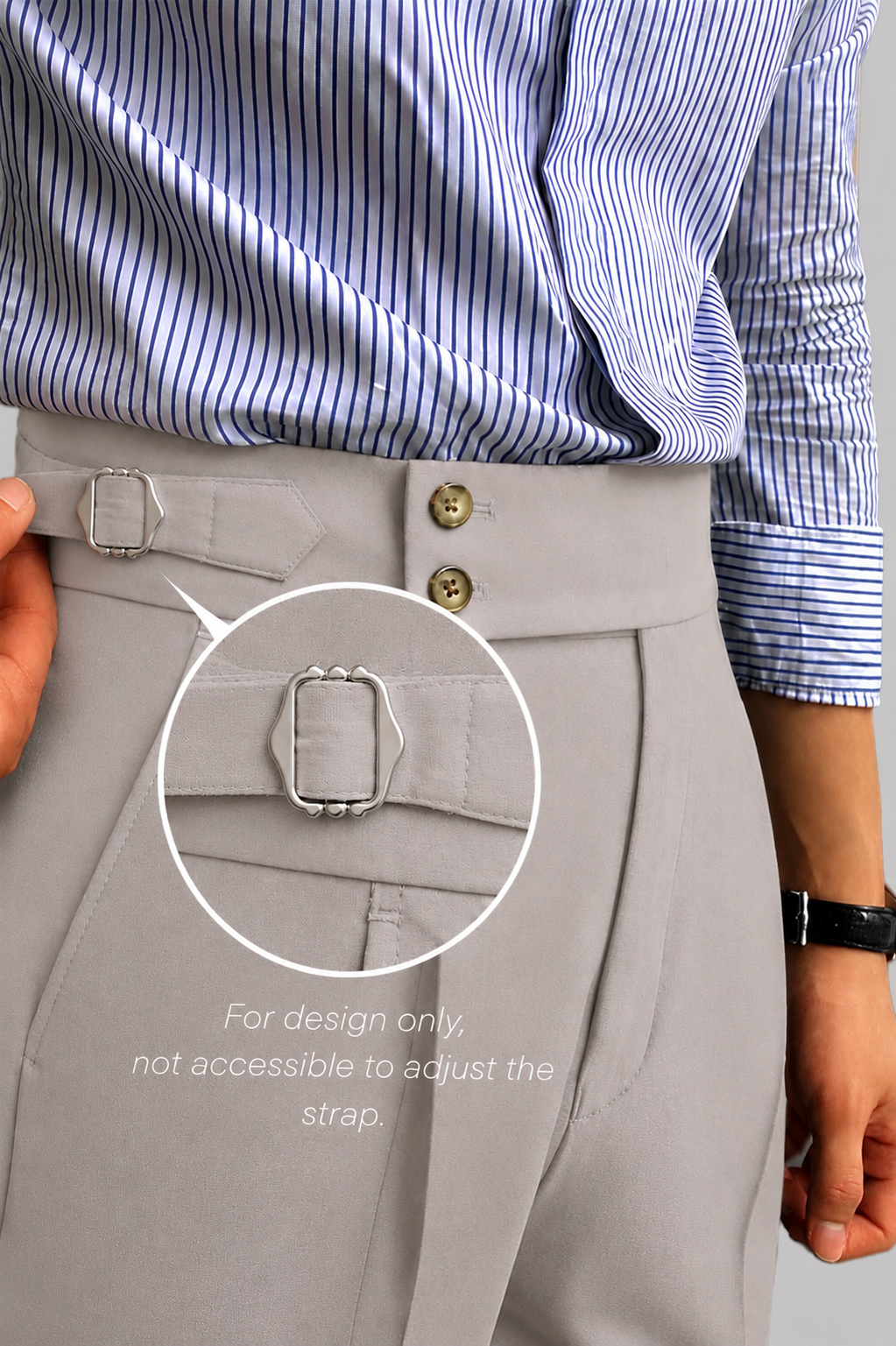 PIGEON GREY SPANISH PANTS