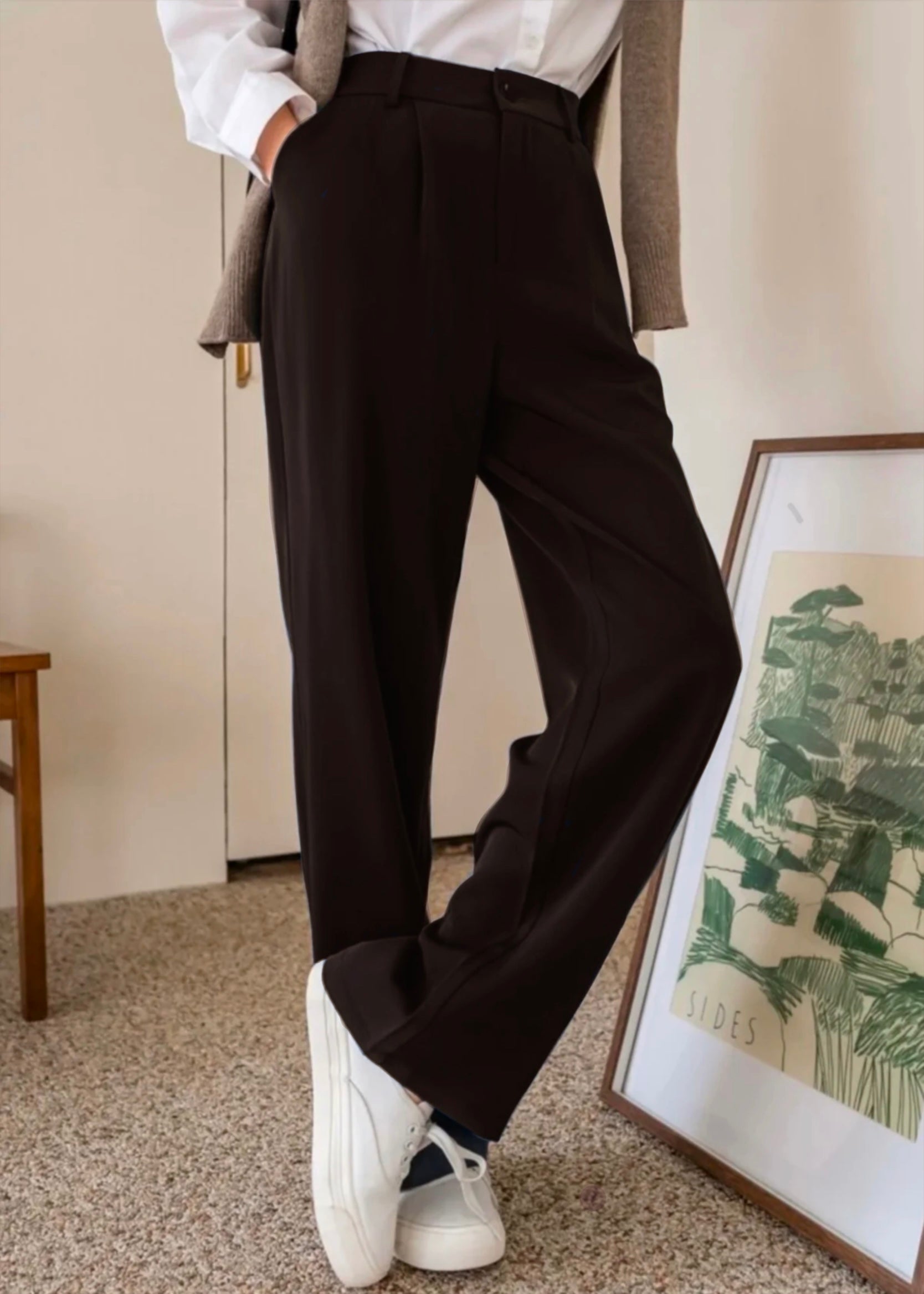 Smoky Brown Japanese pants