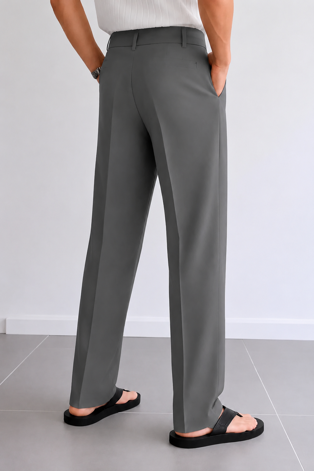 GREY SPANISH PANTS