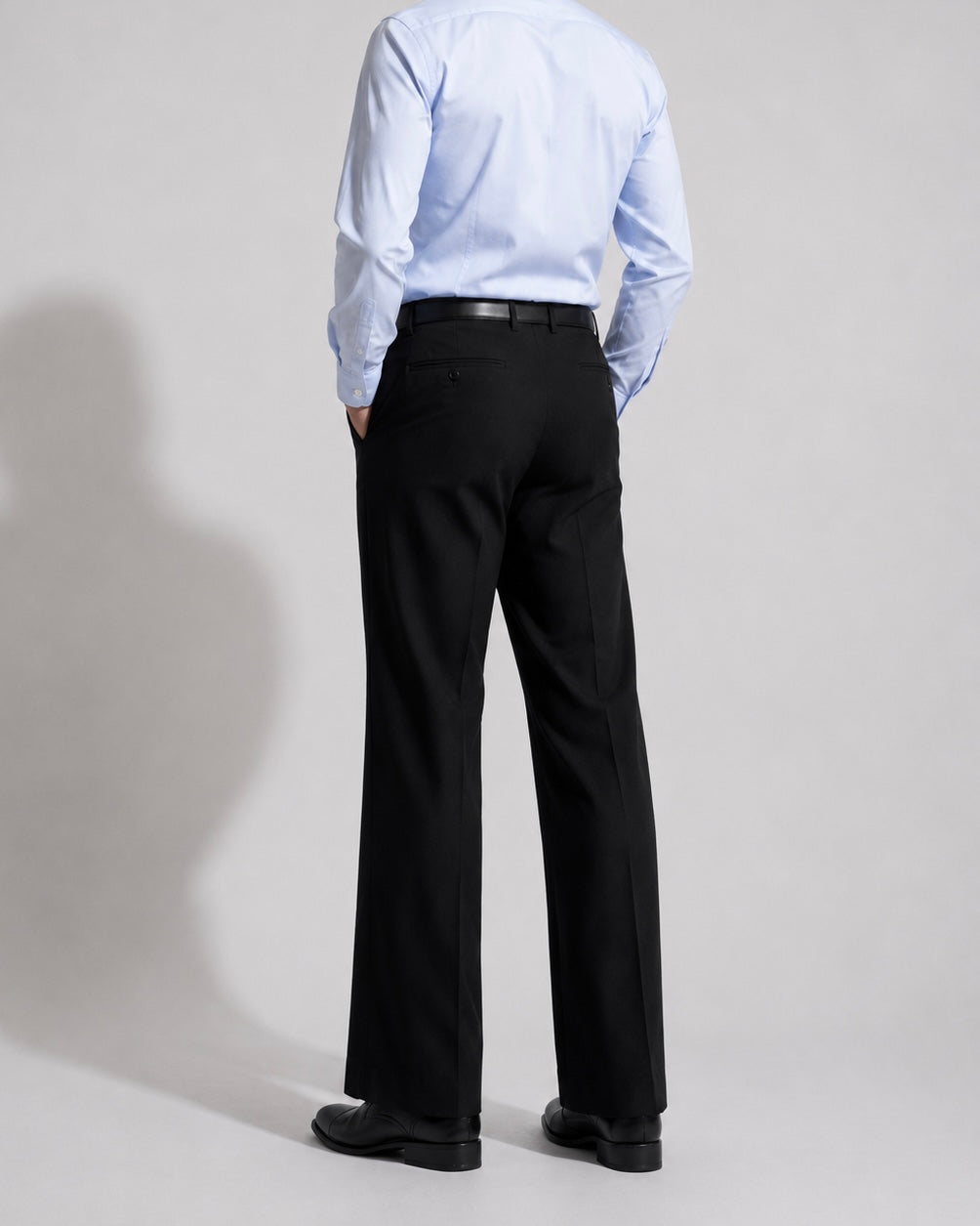 BLACK PARALLEL PANTS