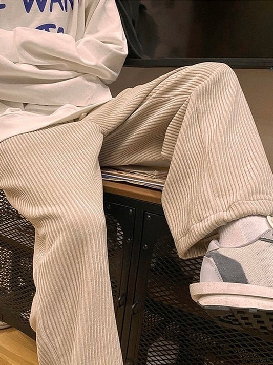 Beige Corduroy trousers