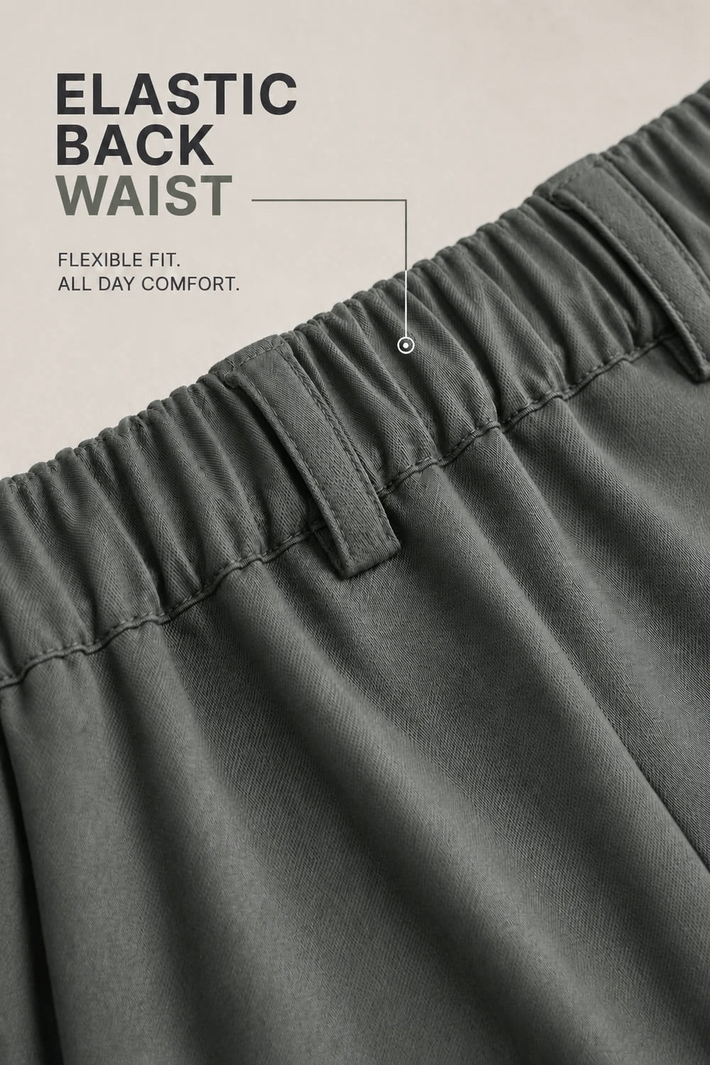 SLATE GREY GURKHA PANTS
