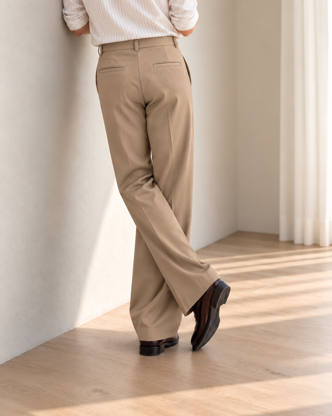 DARK BEIGE PRIME JAPANESE PANTS