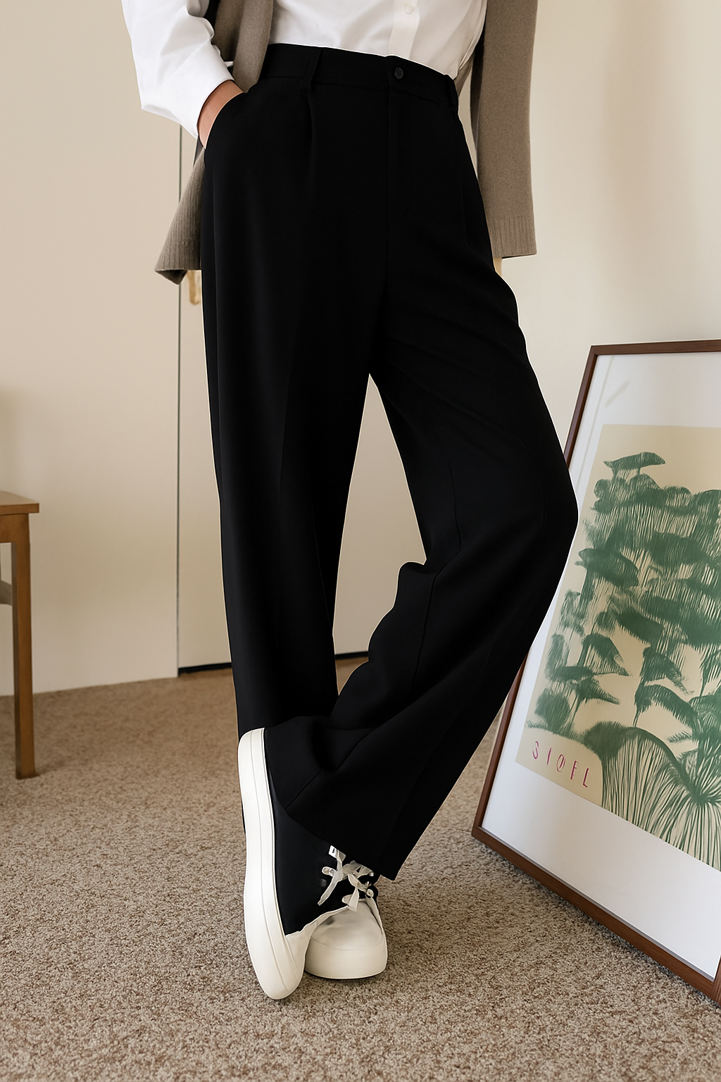 Relaxed Black pants