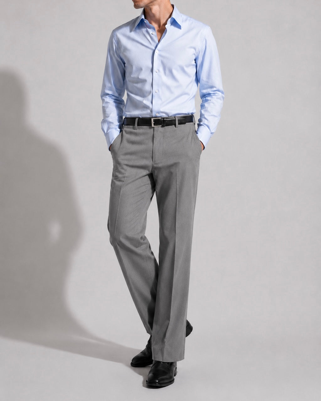 GREY PARALLEL PANTS